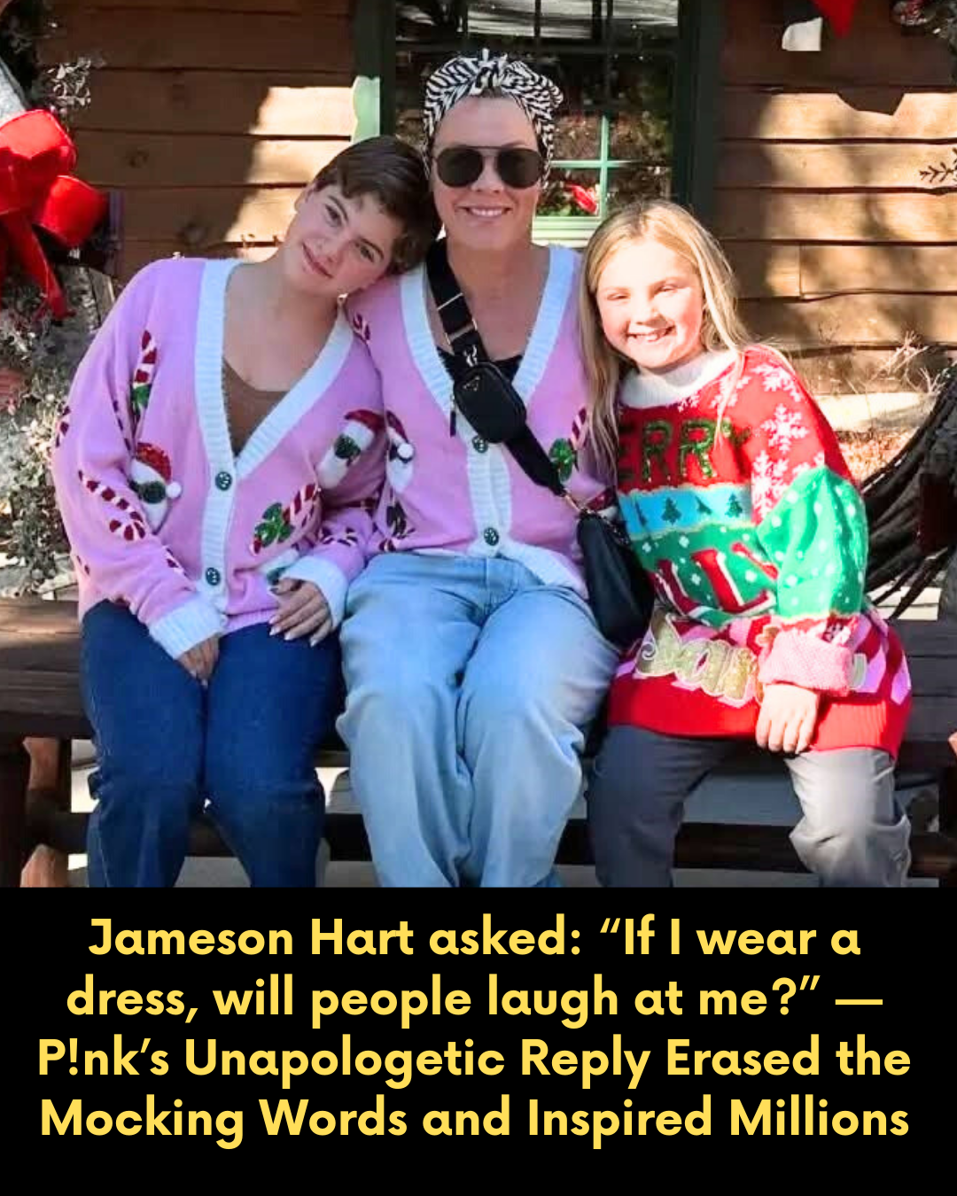 Jameson Moon Hart asked: “If I wear a dress, will people laugh at me?” — P!nk’s Unapologetic Reply Erased the Mocking Words and Inspired Millions