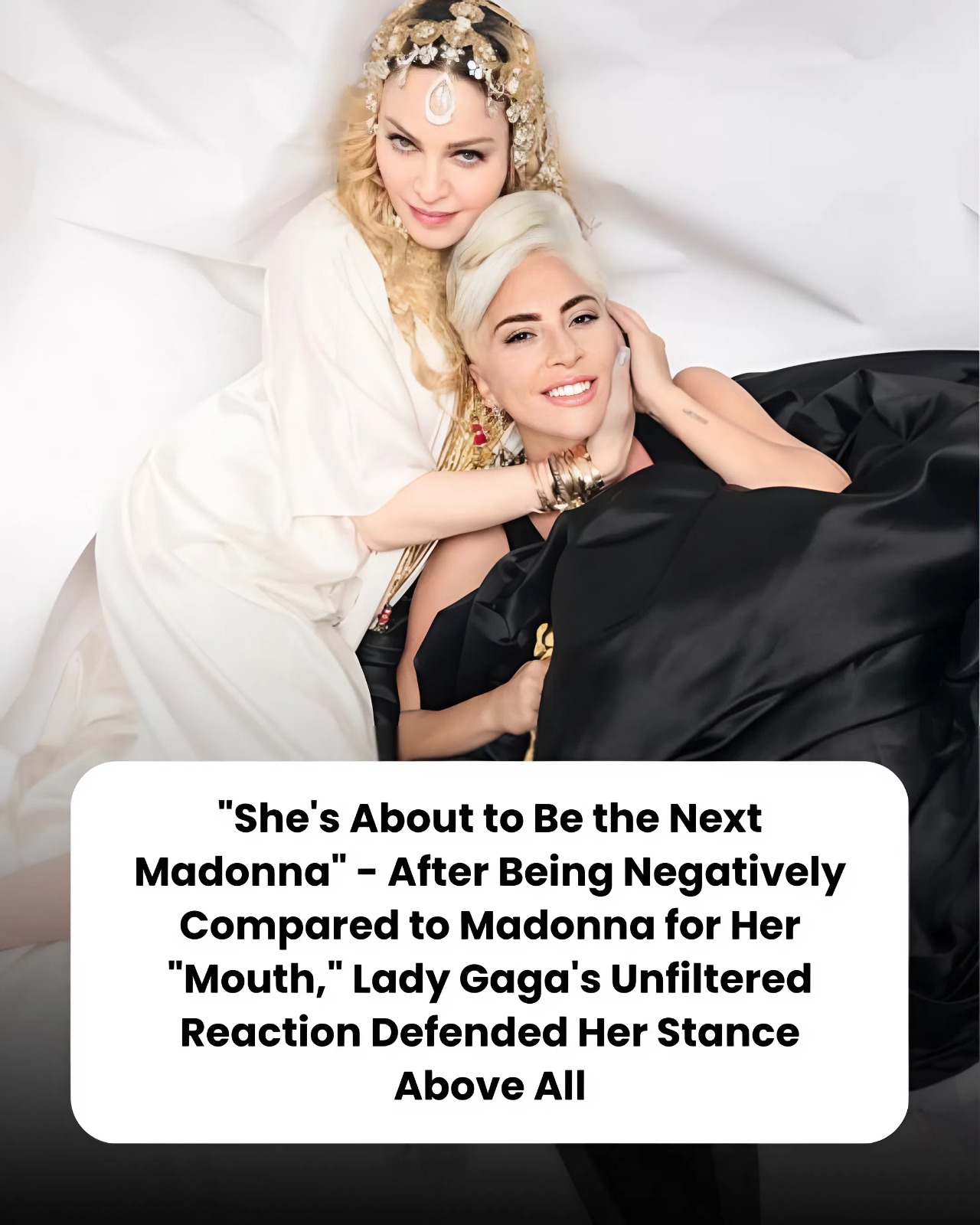 “She’s About to Be the Next Madonna” – After Being Negatively Compared to Madonna for Her “Mouth,” Lady Gaga’s Unfiltered Reaction Defended Her Stance Above All