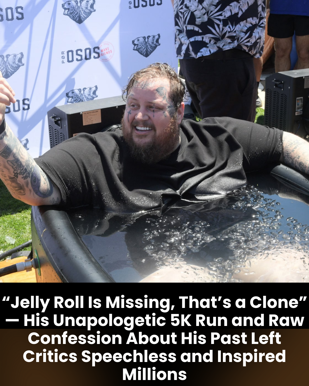 “Jelly Roll Is Missing, That’s a Clone” — His Unapologetic 5K Run and Raw Confession About His Past Left Critics Speechless and Inspired Millions
