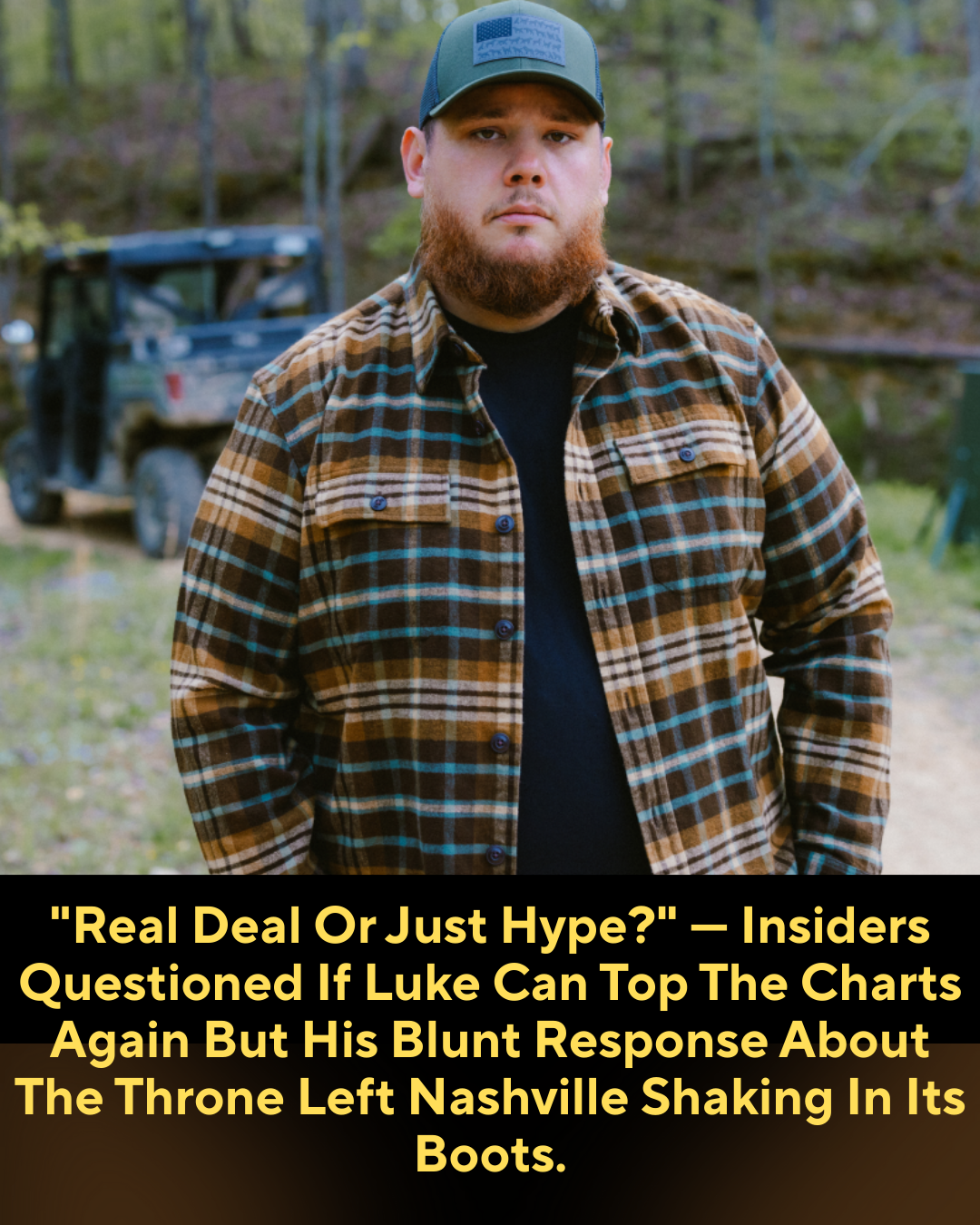 “Real Deal Or Just Hype?” — Insiders Questioned If Luke Can Top The Charts Again But His Blunt Response About The Throne Left Nashville Shaking In Its Boots.