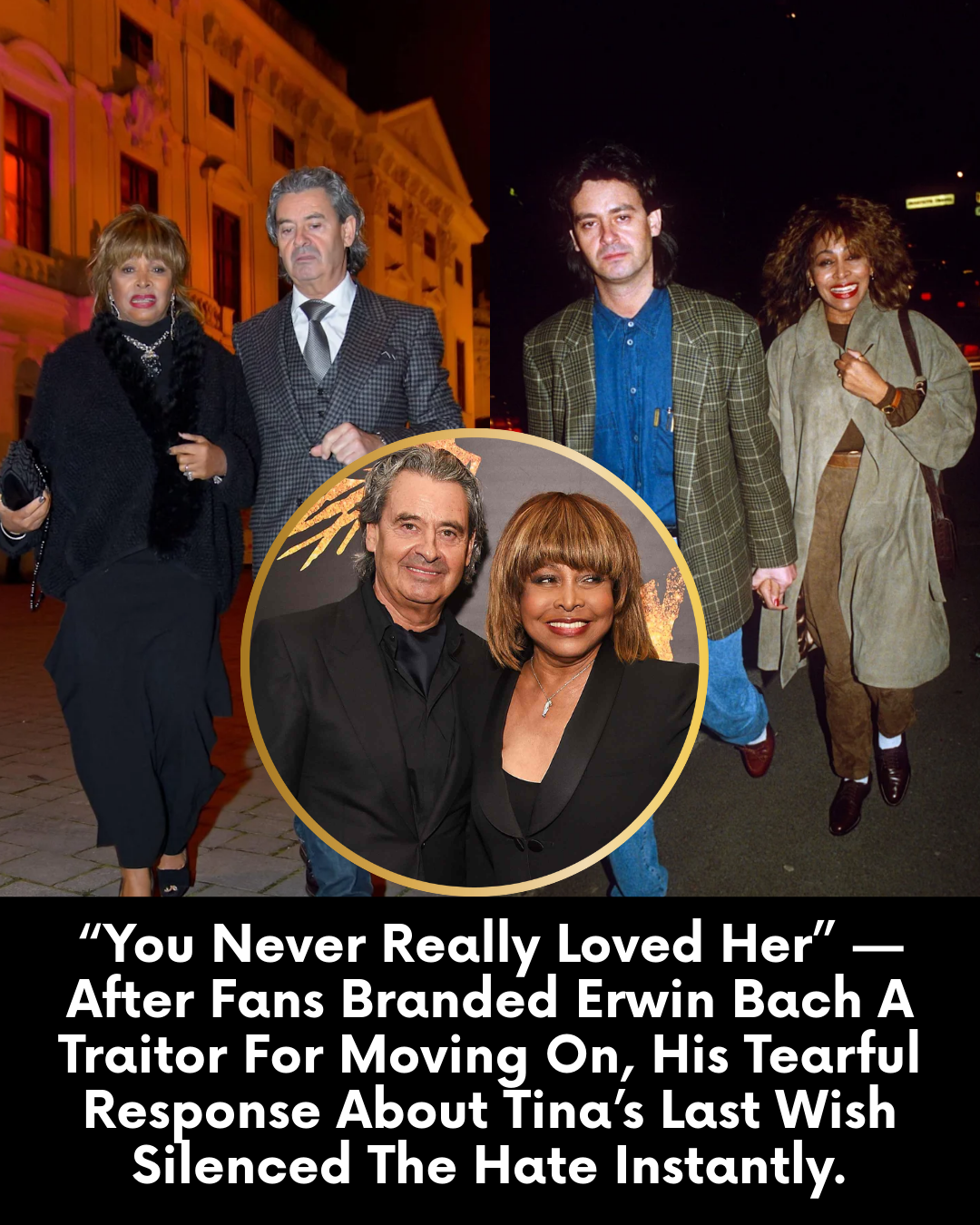 “You Never Really Loved Her” — After Fans Branded Erwin Bach A Traitor For Moving On, His Tearful Response About Tina’s Last Wish Silenced The Hate Instantly.