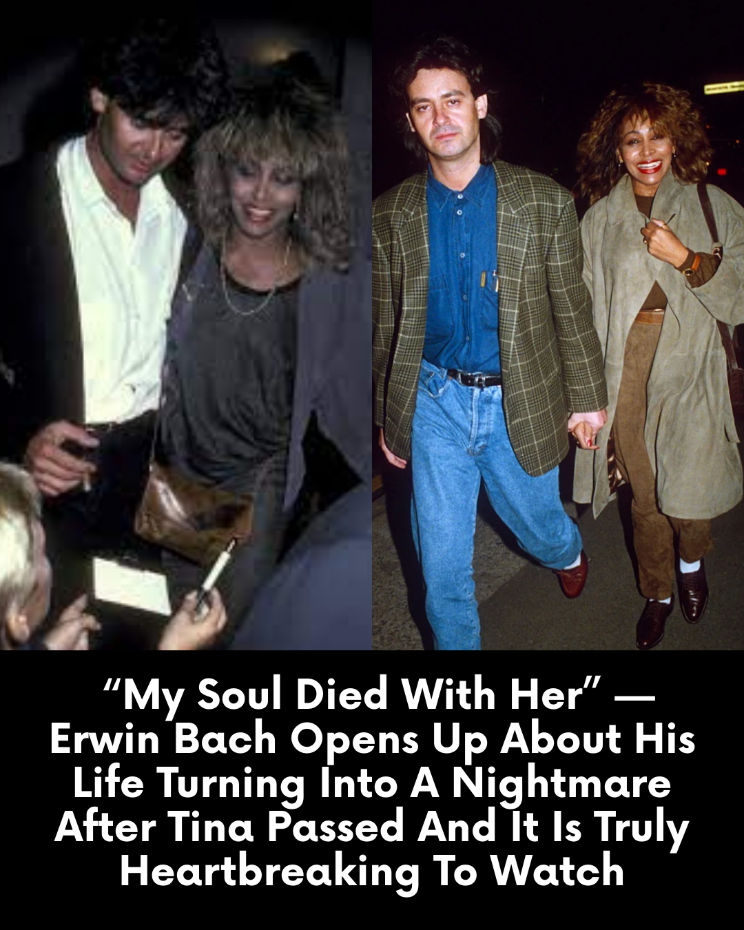 “My Soul Died With Her” — Erwin Bach Opens Up About His Life Turning Into A Nightmare After Tina Passed And It Is Truly Heartbreaking To Watch
