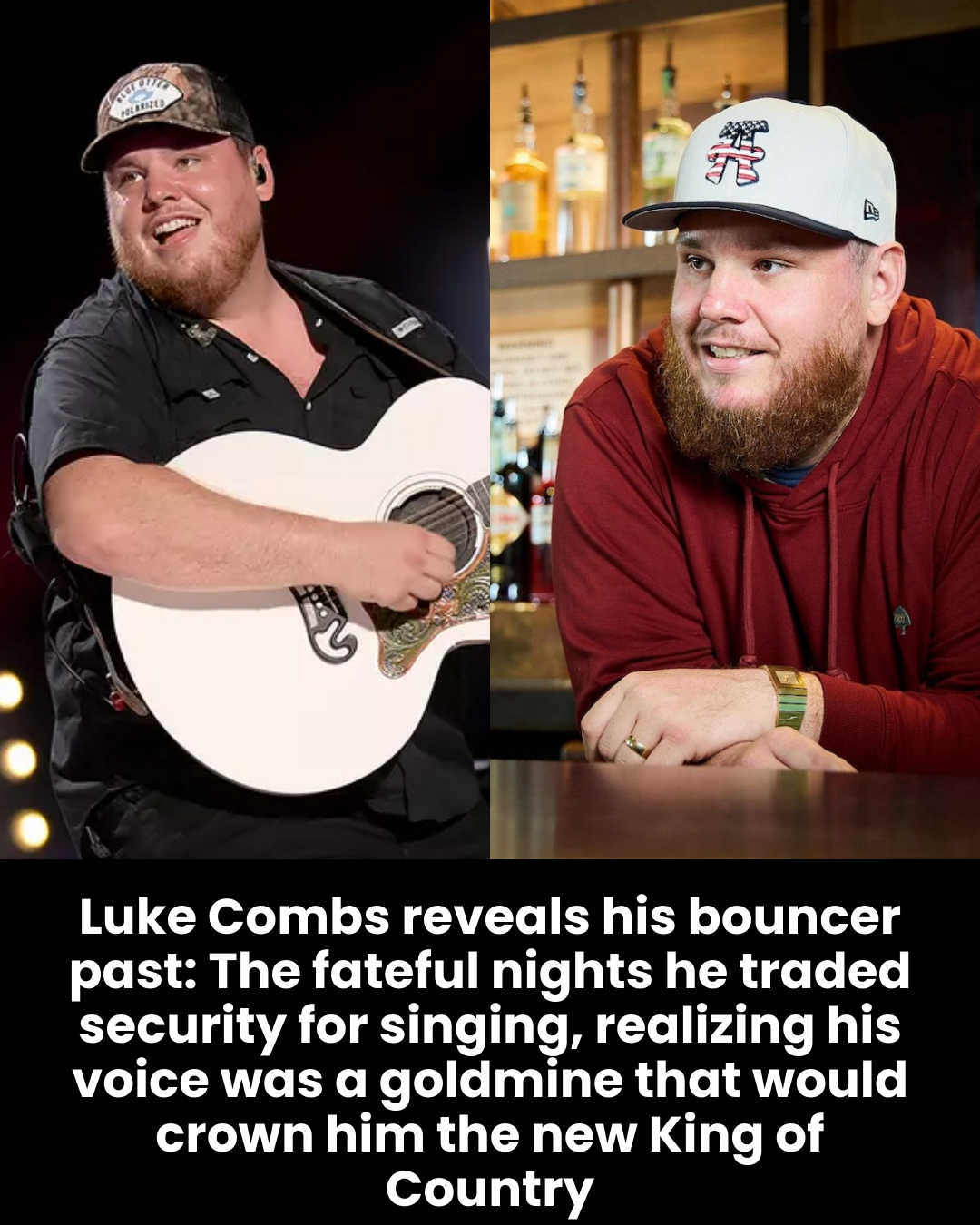 Luke Combs reveals his bouncer past: The fateful nights he traded security for singing, realizing his voice was a goldmine that would crown him the new King of Country
