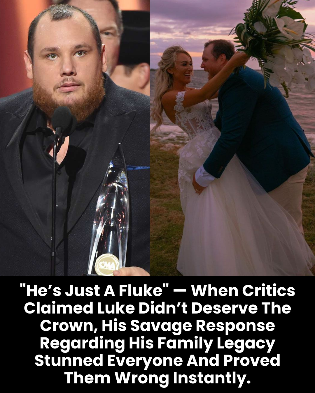 “He’s Just A Fluke” — When Critics Claimed Luke Didn’t Deserve The Crown, His Savage Response Regarding His Family Legacy Stunned Everyone And Proved Them Wrong Instantly.