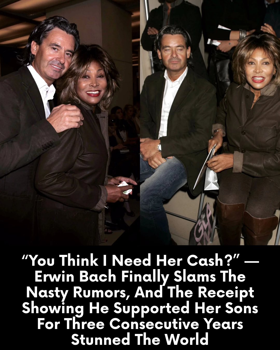 “You Think I Need Her Cash?” — Erwin Bach Finally Slams The Nasty Rumors, And The Receipt Showing He Supported Her Sons For Three Consecutive Years Stunned The World