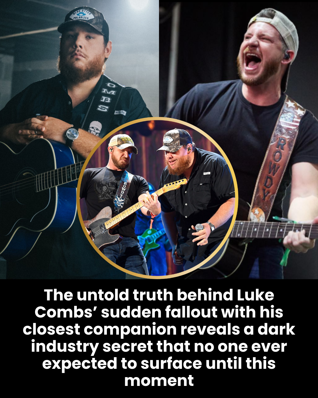 The untold truth behind Luke Combs’ sudden fallout with his closest companion reveals a dark industry secret that no one ever expected to surface until this moment