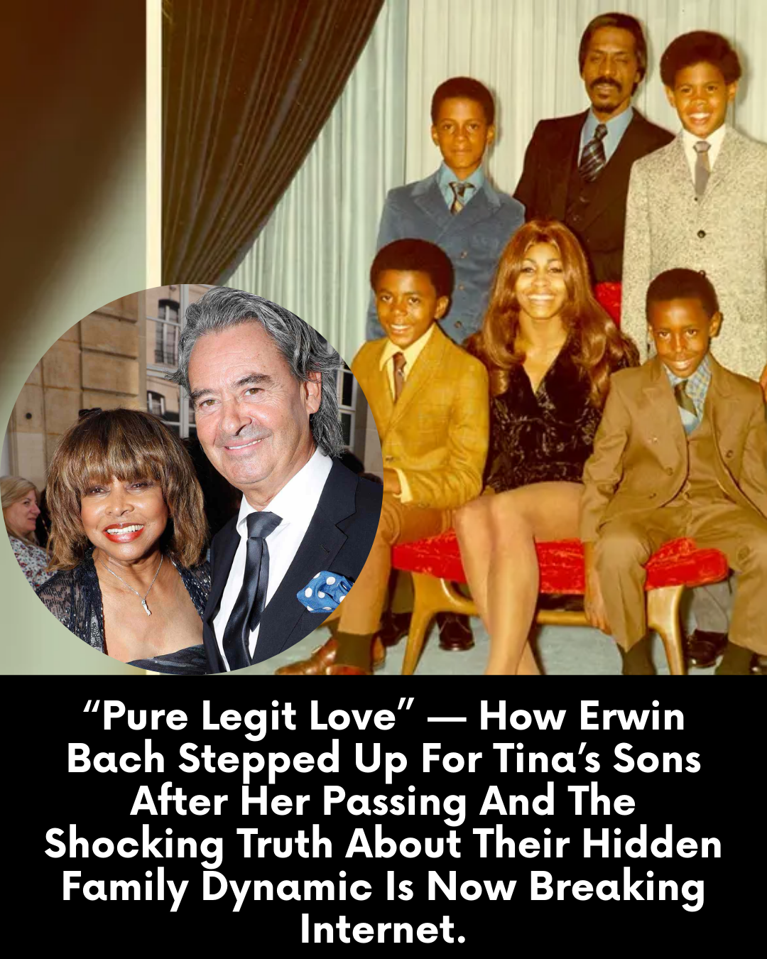 “Pure Legit Love” — How Erwin Bach Stepped Up For Tina’s Sons After Her Passing And The Shocking Truth About Their Hidden Family Dynamic Is Now Breaking Internet.