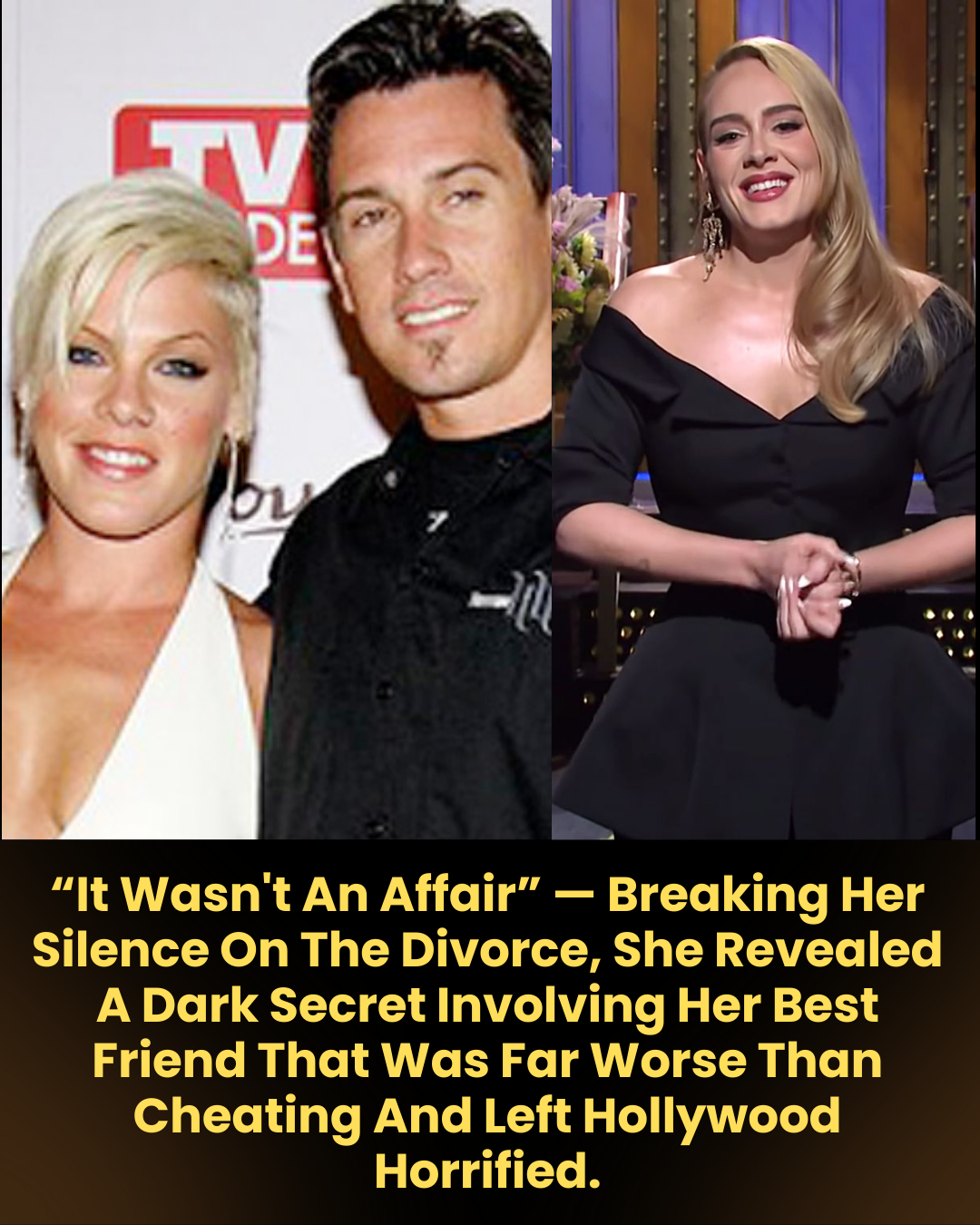 “It Wasn’t An Affair” — Breaking Her Silence On The Divorce, She