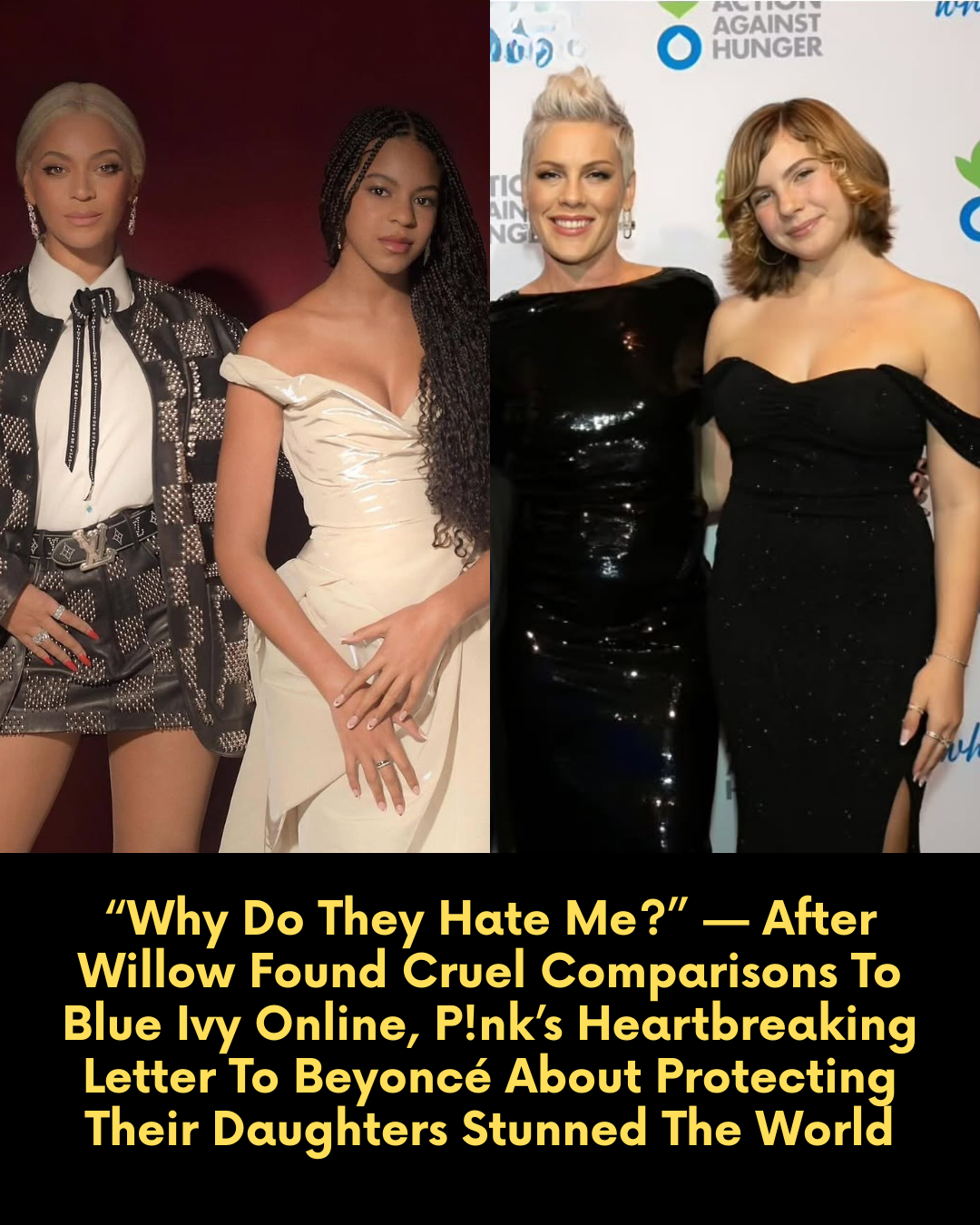 “Why Do They Hate Me?” — After Willow Found Cruel Comparisons To Blue Ivy Online, P!nk’s Heartbreaking Letter To Beyoncé About Protecting Their Daughters Stunned The World