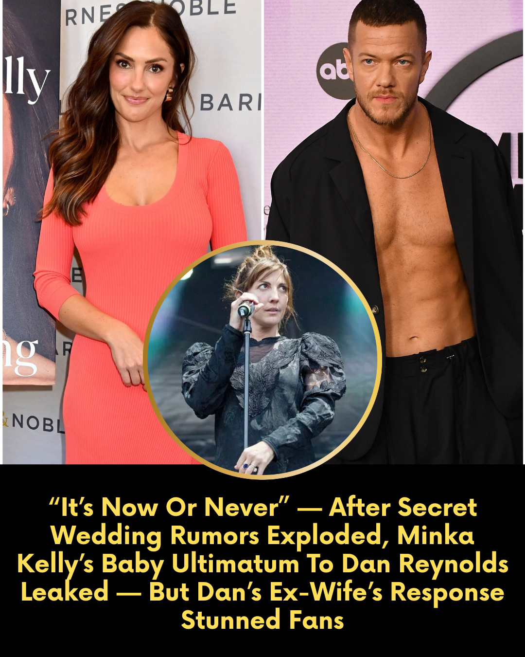 “It’s Now Or Never” — After Secret Wedding Rumors Exploded, Minka Kelly’s Baby Ultimatum To Dan Reynolds Leaked — But Dan’s Ex-Wife’s Response Stunned Fans