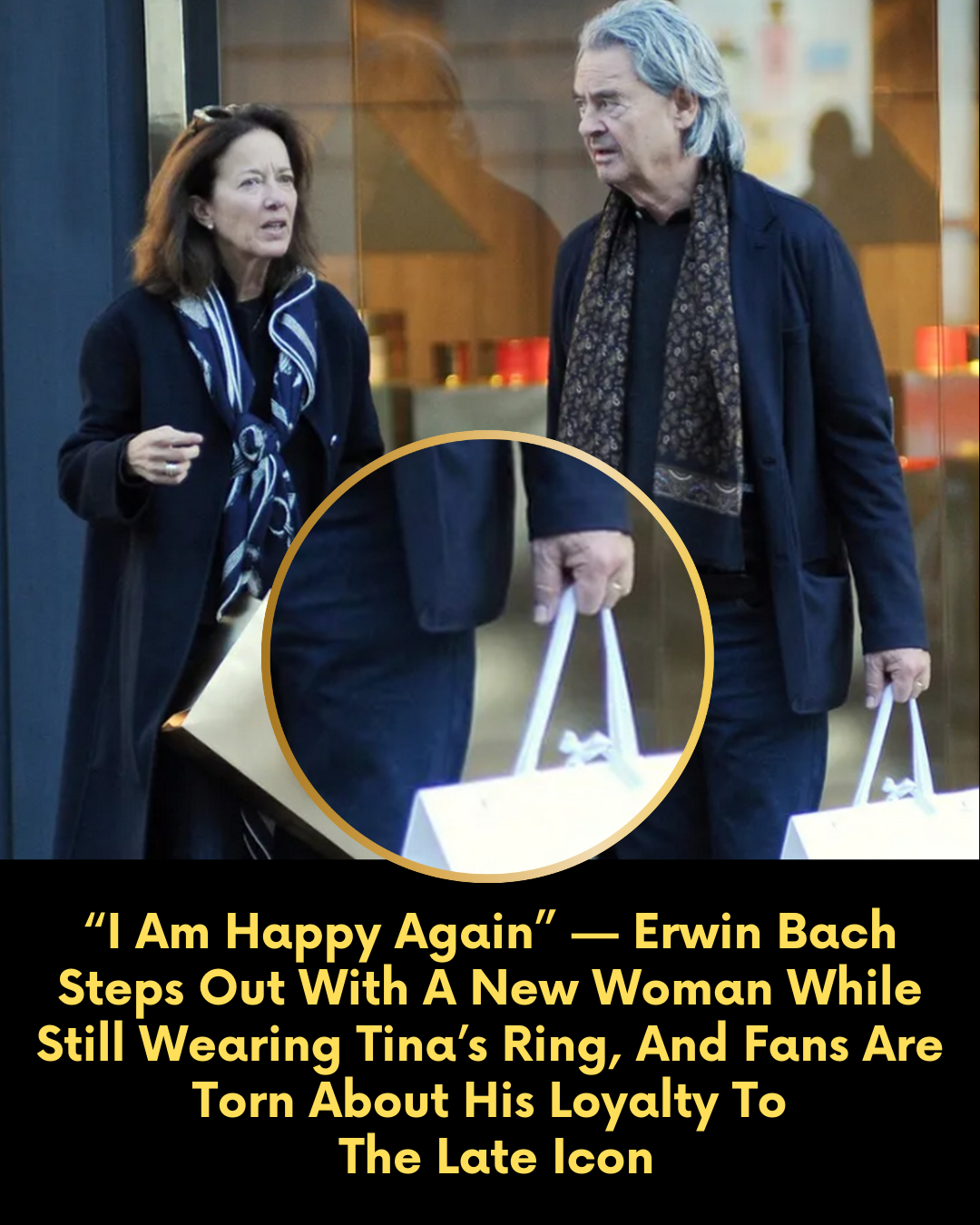 “I Am Happy Again” — Erwin Bach Steps Out With A New Woman While Still Wearing Tina’s Ring, And Fans Are Torn About His Loyalty To The Late Icon.