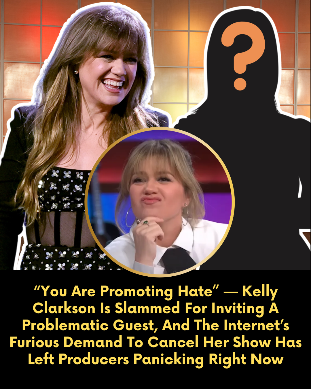 “You Are Promoting Hate” — Kelly Clarkson Is Slammed For Inviting A Problematic Guest, And The Internet’s Furious Demand To Cancel Her Show Has Left Producers Panicking Right Now