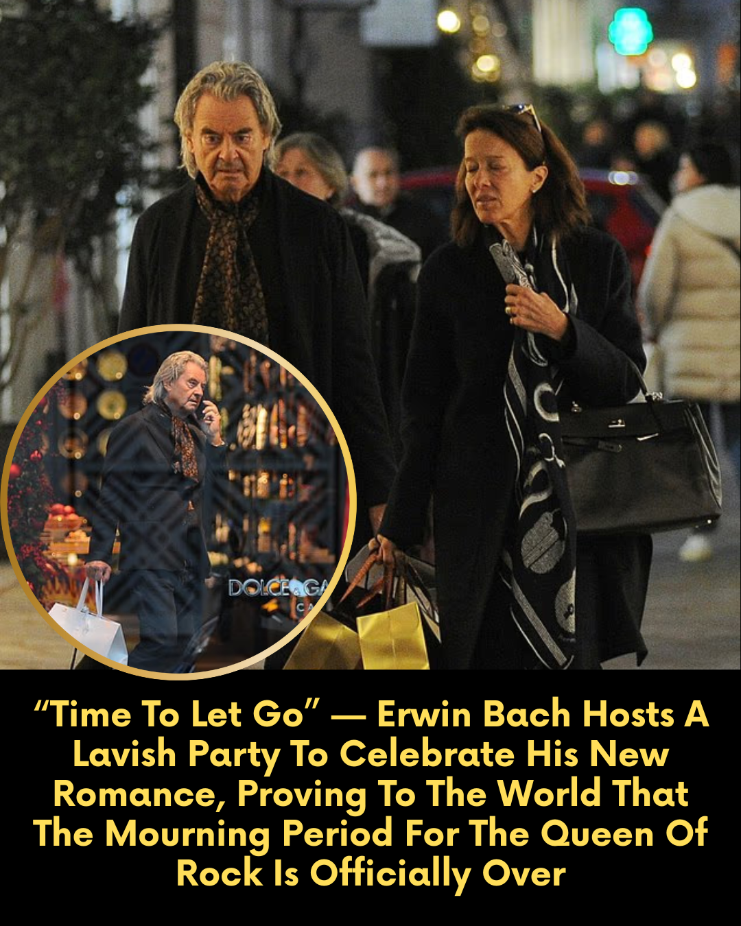 “Time To Let Go” — Erwin Bach Hosts A Lavish Party To Celebrate His New Romance, Proving To The World That The Mourning Period For The Queen Of Rock Is Officially Over