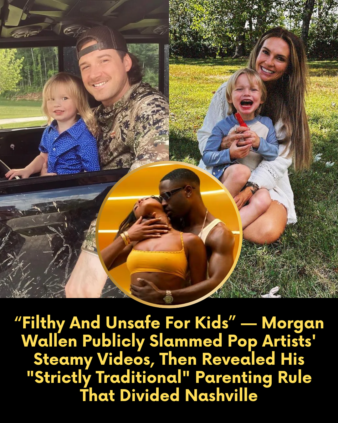 “Filthy And Unsafe For Kids” — Morgan Wallen Publicly Slammed Pop Artists’ Steamy Videos, Then Revealed His “Strictly Traditional” Parenting Rule That Divided Nashville