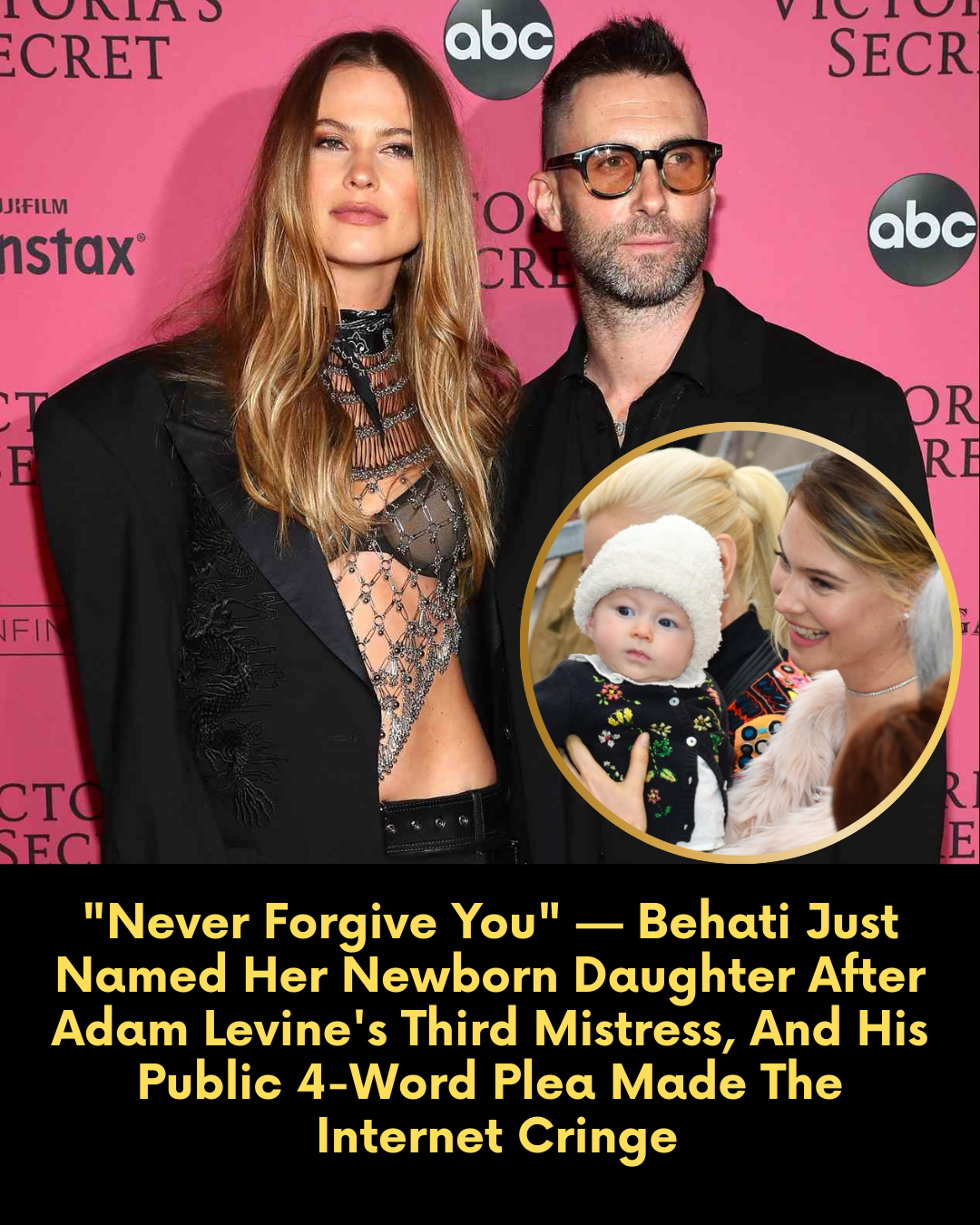 “Never You” — Behati Just Named Her Newborn Daughter After Adam(01)