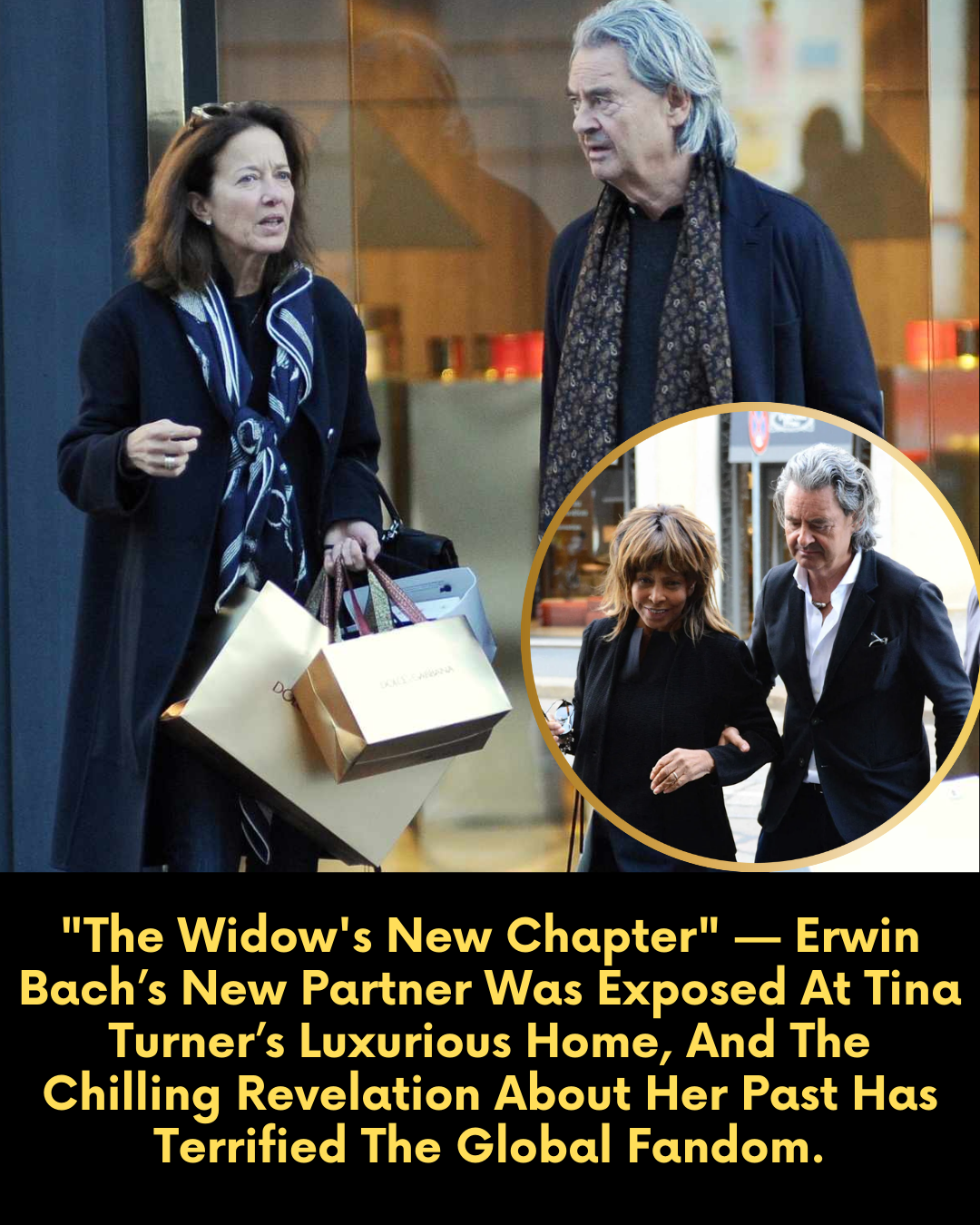 “The Widow’s New Chapter” — Erwin Bach’s New Partner Was Exposed At Tina Turner’s Luxurious Home, And The Chilling Revelation About Her Past Has Terrified The Global Fandom.