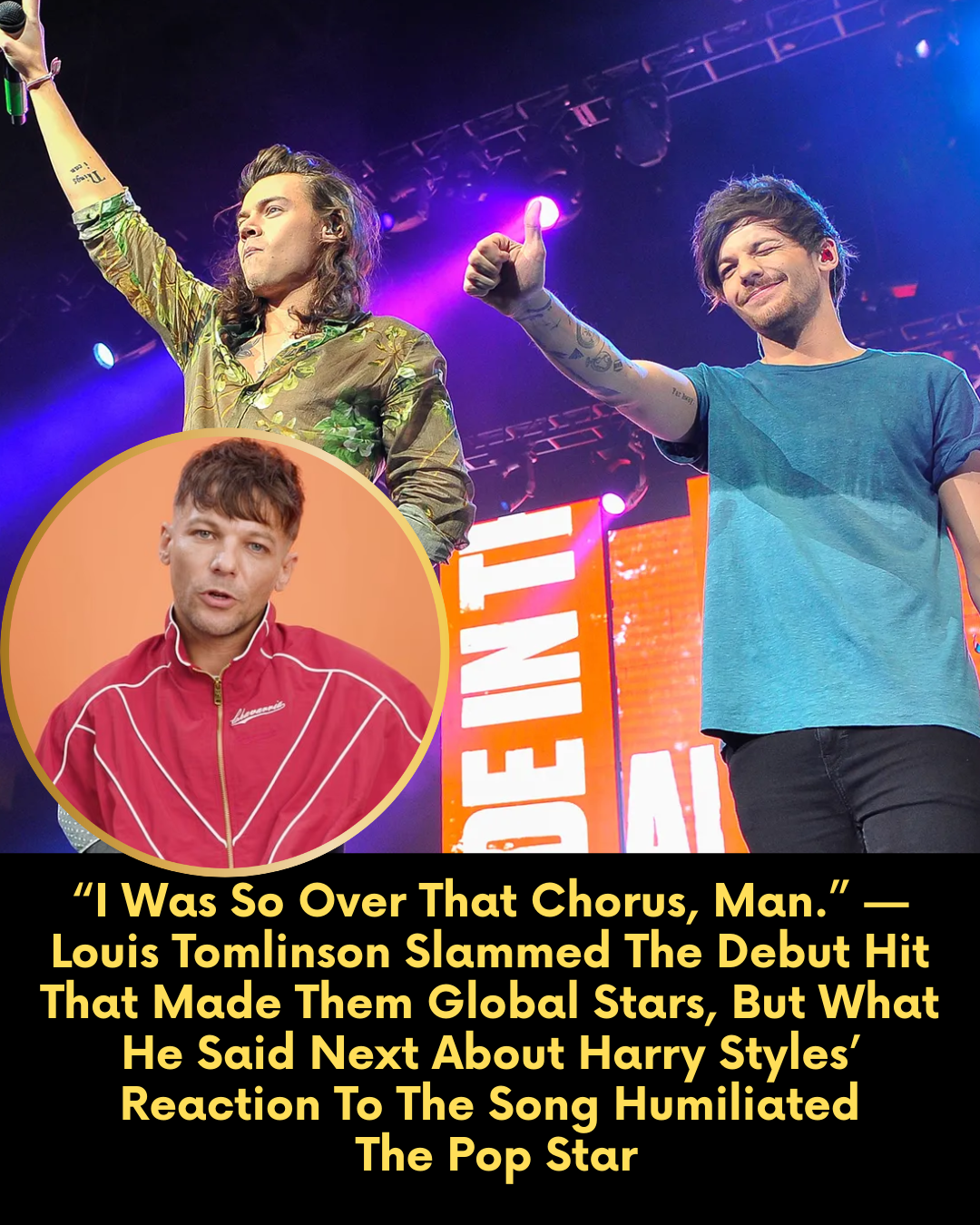 “I Was So Over That Chorus, Man.” — Louis Tomlinson Slammed The Debut Hit That Made Them Global Stars, But What He Said Next About Harry Styles’ Reaction To The Song Humiliated The Pop Star
