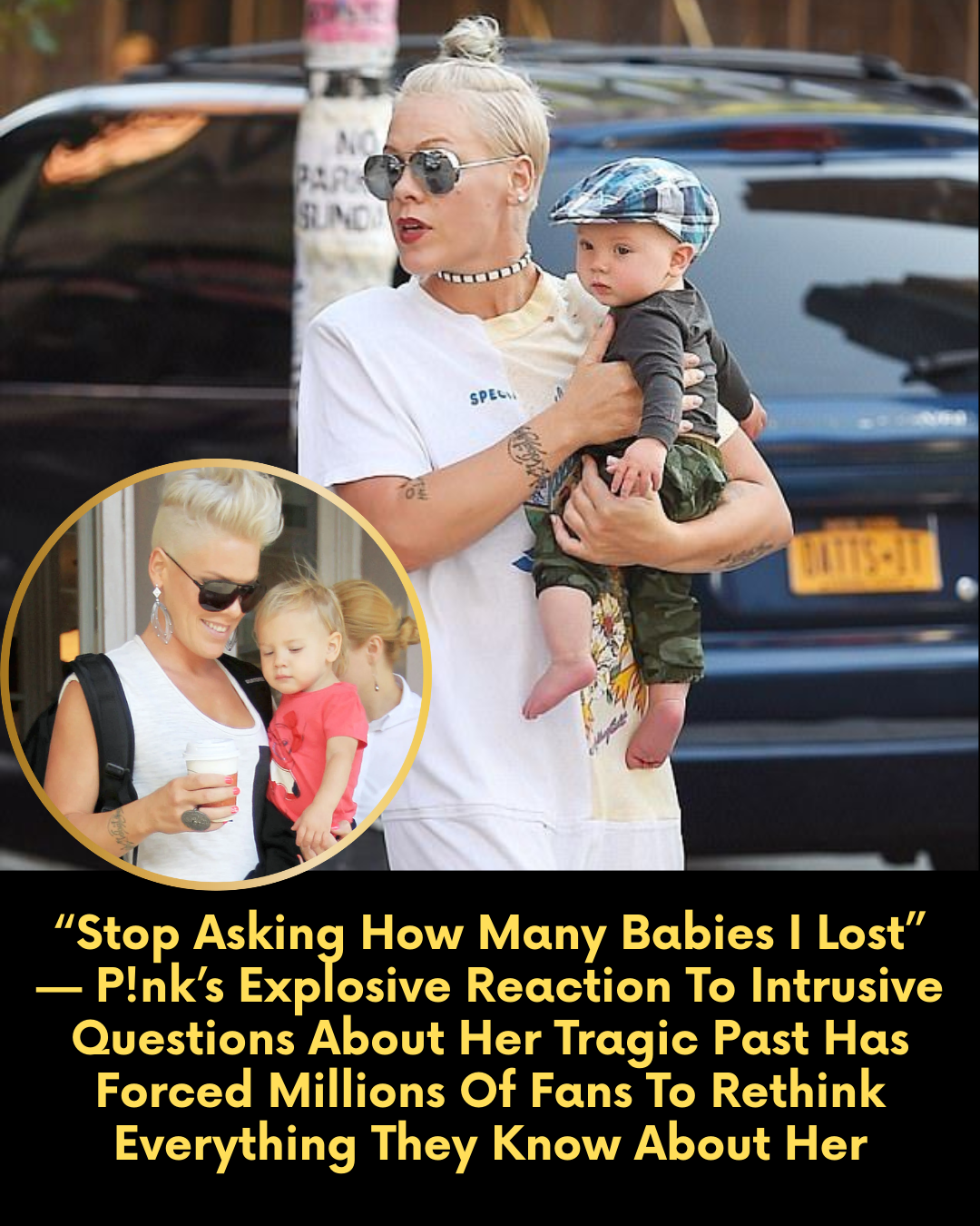“Stop Asking How Many Babies I Lost” — P!nk’s Explosive Reaction To Intrusive Questions About Her Tragic Past Has Forced Millions Of Fans To Rethink Everything They Know About Her