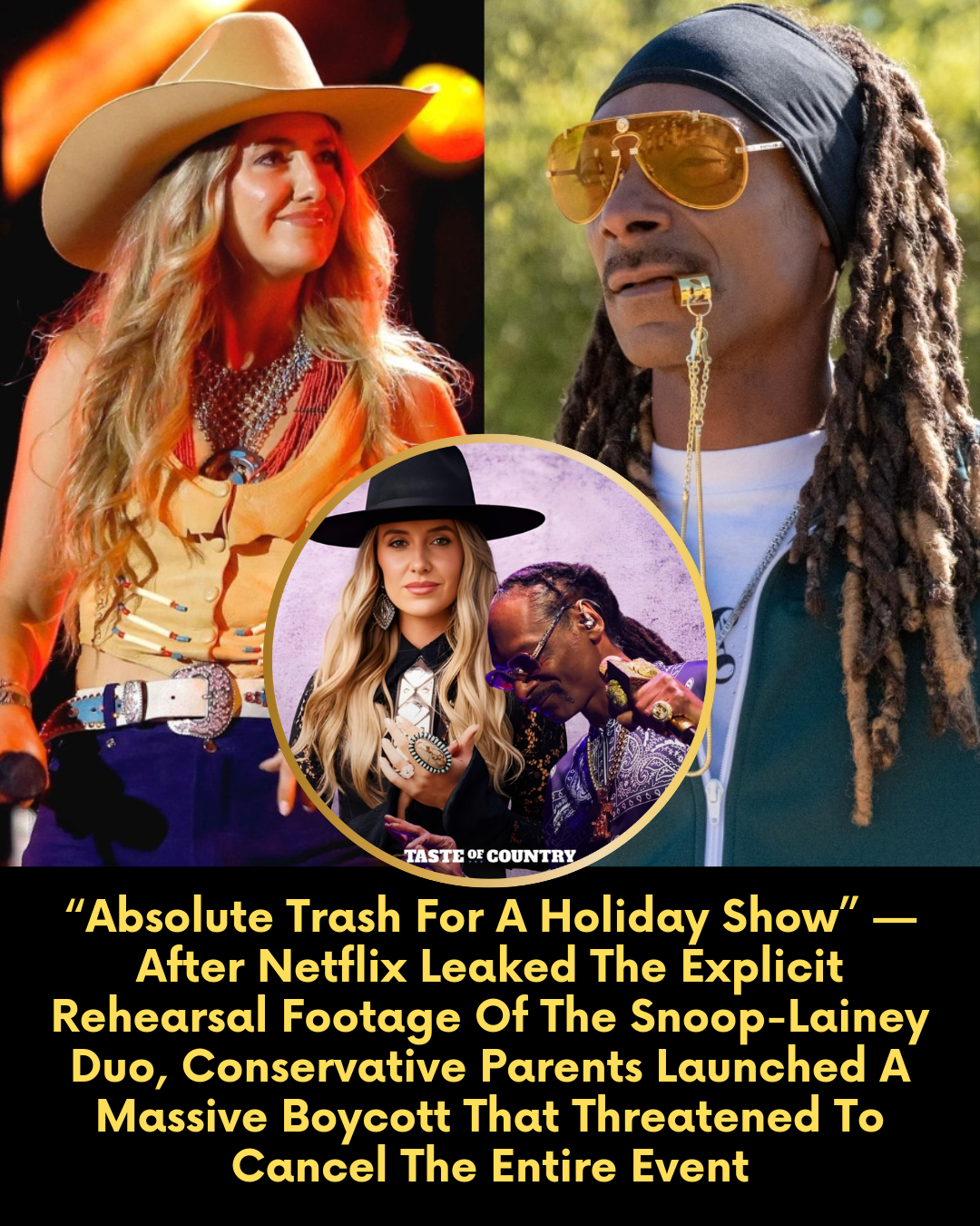 “Absolute Trash For A Holiday Show” — After Netflix Leaked The Explicit Rehearsal Footage Of The Snoop-Lainey Duo, Conservative Parents Launched A Massive Boycott That Threatened To Cancel The Entire Event