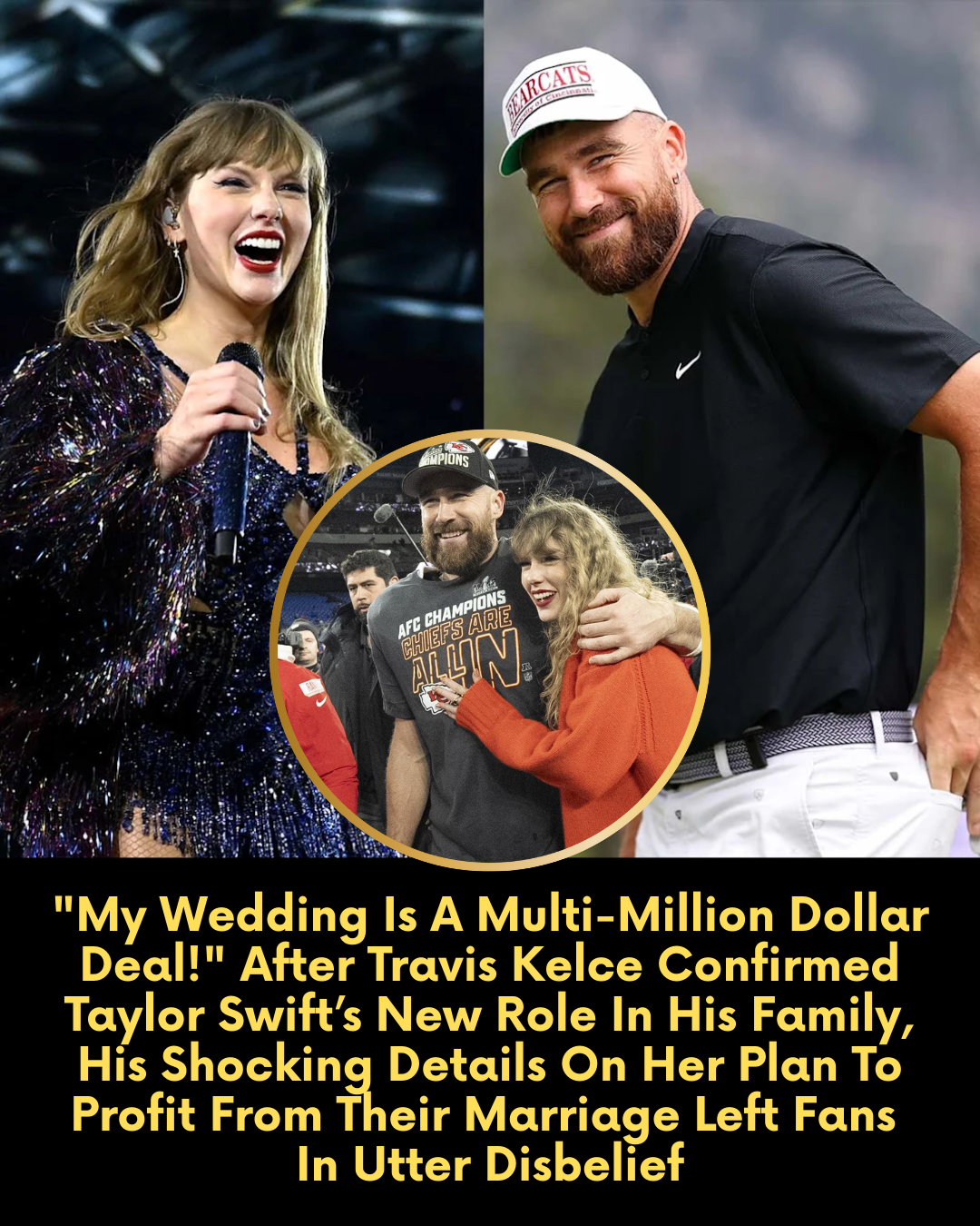 “My Wedding Is A Multi-Million Dollar Deal!” After Travis Kelce Confirmed Taylor Swift’s New Role In His Family, His Shocking Details On Her Plan To Profit From Their Marriage Left Fans In Utter Disbelief