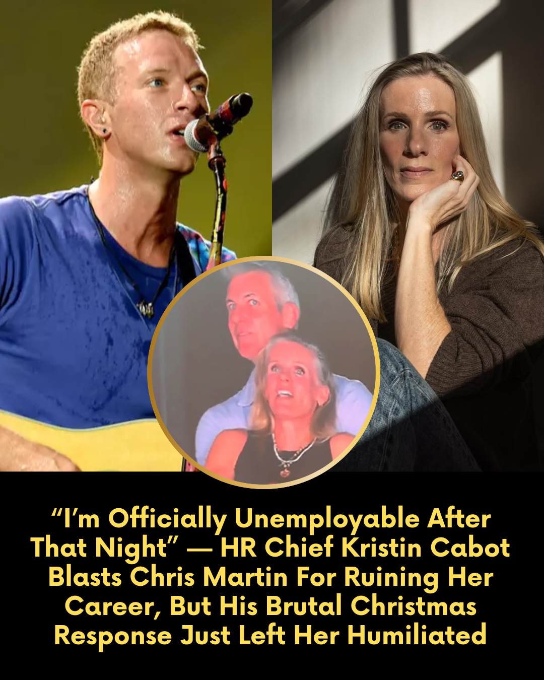“I’m Officially Unemployable After That Night” — HR Chief Kristin Cabot