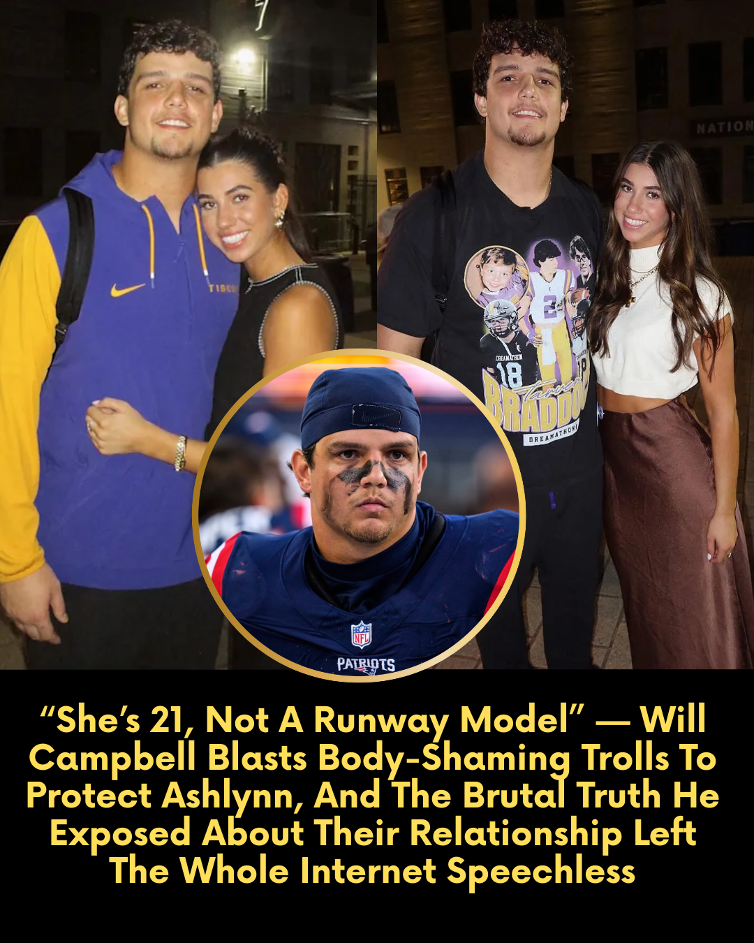 “She’s 21, Not A Runway Model” — Will Campbell Blasts Body-Shaming Trolls To Protect Ashlynn, And The Brutal Truth He Exposed About Their Relationship Left The Whole Internet Speechless