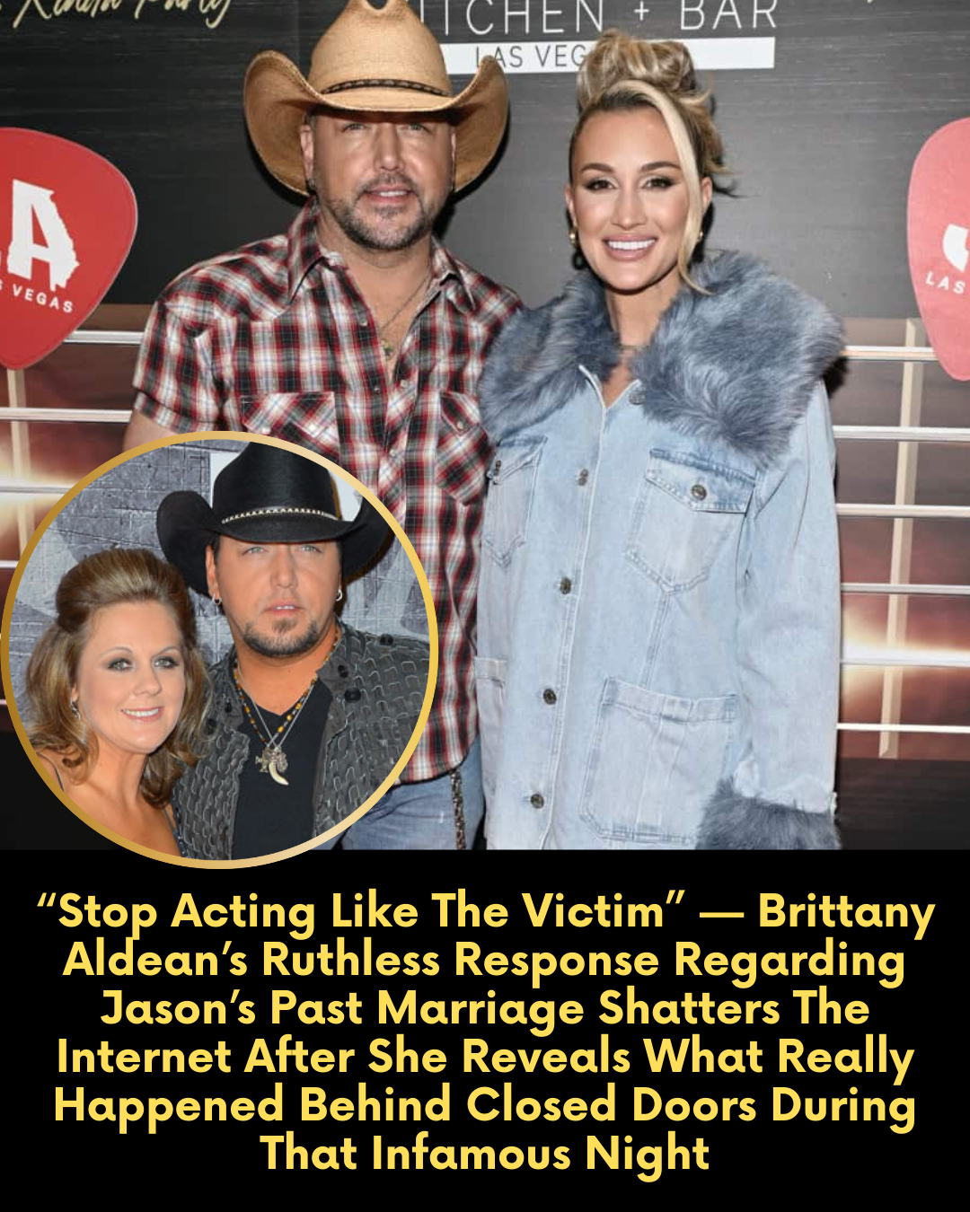 “Stop Acting Like The Victim” — Brittany Aldean’s Ruthless Response