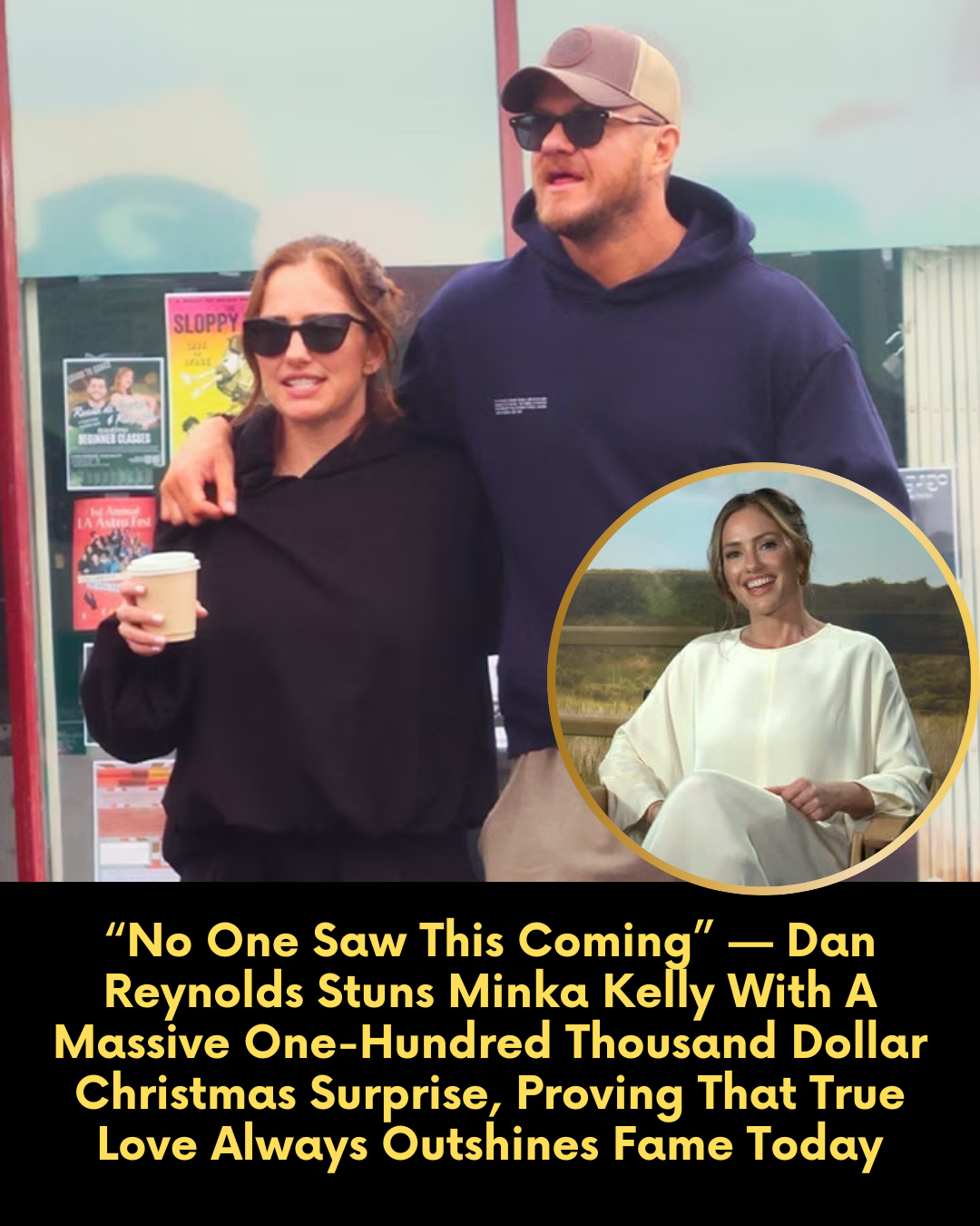 “No One Saw This Coming” — Dan Reynolds Stuns Minka Kelly With A Massive One-Hundred Thousand Dollar Christmas Surprise, Proving That True Love Always Outshines Fame Today