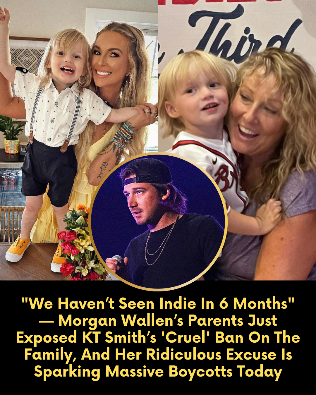 “We Haven’t Seen Indie In 6 Months” — Morgan Wallen’s Parents Just Exposed KT Smith’s ‘Cruel’ Ban On The Family, And Her Ridiculous Excuse Is Sparking Massive Boycotts Today