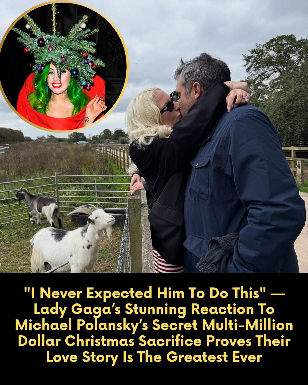 “I Never Expected Him To Do This” — Lady Gaga’s Stunning Reaction To Michael Polansky’s Secret Multi-Million Dollar Christmas Sacrifice Proves Their Love Story Is The Greatest EverA Christmas Miracle For The Mother Monster  In the glittering world of Hollywood, where romances often fade as fast as the camera flashes, Lady Gaga and Michael Polansky have become a symbol of something much deeper. While Gaga is known for her avant-garde style and powerhouse performances, her private life with Michael has always been her sanctuary. As the 2025 holiday season reached its peak, a story emerged from their inner circle that has left the entire industry in tears—a story of a Christmas gift that goes far beyond luxury and enters the realm of legendary devotion.  For over five years, Michael Polansky, the tech entrepreneur and philanthropist, has been the “quiet strength” behind the global icon. While Gaga has conquered the world of music and film, Michael has been the man holding her hand through the highs and the lows. This Christmas, he decided to prove his love with a sacrifice that no one, including Gaga herself, ever saw coming.  The Seven-Word Reveal That Melted Hearts  The moment happened during an intimate holiday dinner at their estate. Away from the prying eyes of the paparazzi, Michael presented Gaga with a document that represented a multi-million dollar commitment—not to a brand or a business, but to a cause that has been the center of Gaga’s soul for decades. He had secretly funded a massive, permanent expansion of her Born This Way Foundation, securing its future for generations to come.  Witnesses say the superstar, who is used to the world’s most extravagant luxuries, was caught in a moment of raw, overwhelming emotion. She reportedly stared at the documents, looked at her fiancé, and whispered seven words that have since gone viral: “I never expected him to do this.” It wasn’t the price tag that moved her; it was the fact that Michael had spent a year working in the shadows to protect the thing she loves most—her mission to spread kindness.  Why This Sacrifice Defines Their Love Story  To the public, Michael Polansky is a successful businessman, but to Gaga, he is the man who truly “sees” Stefani Germanotta. By making this multi-million dollar sacrifice for her foundation, Michael proved that he doesn’t just love the superstar; he loves the person. He chose to invest in her legacy and her heart rather than buying another diamond or a luxury yacht.  This act of “devotional sacrifice” is rare in Hollywood. It shows a man who is not intimidated by his partner’s massive shadow, but one who wants to help her shine even brighter. For Gaga, who has been vocal about her past struggles and heartbreaks, Michael’s gesture was the ultimate confirmation that she has finally found “the one.”  Fans Worldwide Celebrate The “Polansky Effect”  As details of the gift leaked to the public, “Little Monsters” everywhere took to social media to celebrate. The reaction has been a mixture of awe and inspiration. In a year where celebrity splits have dominated the news, the story of Michael’s Christmas miracle is a breath of fresh air.  “Michael Polansky is the definition of a supportive partner,” one fan wrote on Instagram. “He didn’t just buy a gift; he honored her life’s work. This is what true love looks like.” The hashtag #GagaAndMichael began trending as fans praised the couple for keeping their romance grounded in values like empathy and sacrifice.  A Legacy Built On Kindness  As Lady Gaga prepares for a massive year in 2026, including new music and film projects, she does so with a sense of security she has never had before. Michael’s sacrifice has ensured that her mission of kindness will outlive them both. It is a legacy gift, a testament to a man who understands that the way to a woman’s heart is through her passions.  Their love story has officially become the greatest of our time. It is a narrative built on quiet support, intellectual connection, and now, a staggering Christmas sacrifice. Michael Polansky didn’t just win Christmas; he proved that even for a woman who has everything, the most valuable gift is a partner who believes in your dreams as much as you do.  As the holiday lights dim, the image of Gaga’s stunned, tearful reaction remains. It is a reminder to all of us that real love isn’t about the show—it’s about the soul. Michael and Gaga have proven that they are more than just a power couple; they are a forever team.