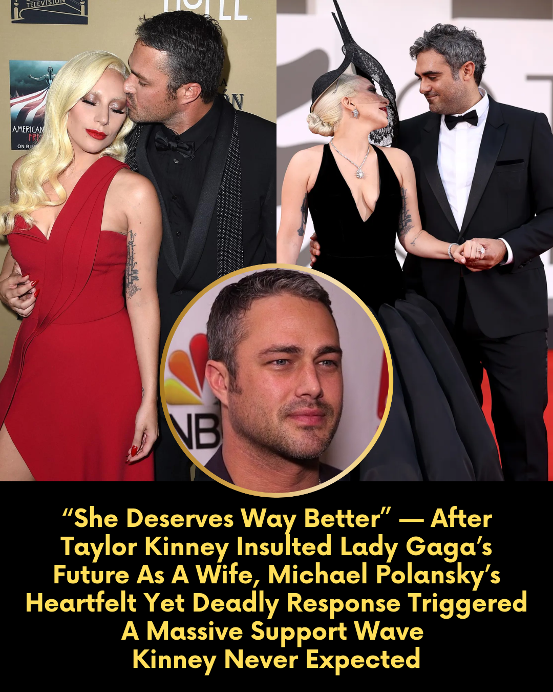 “She Deserves Way Better” — After Taylor Kinney Insulted Lady Gaga’s Future As A Wife, Michael Polansky’s Heartfelt Yet Deadly Response Triggered A Massive Support Wave Kinney Never Expected