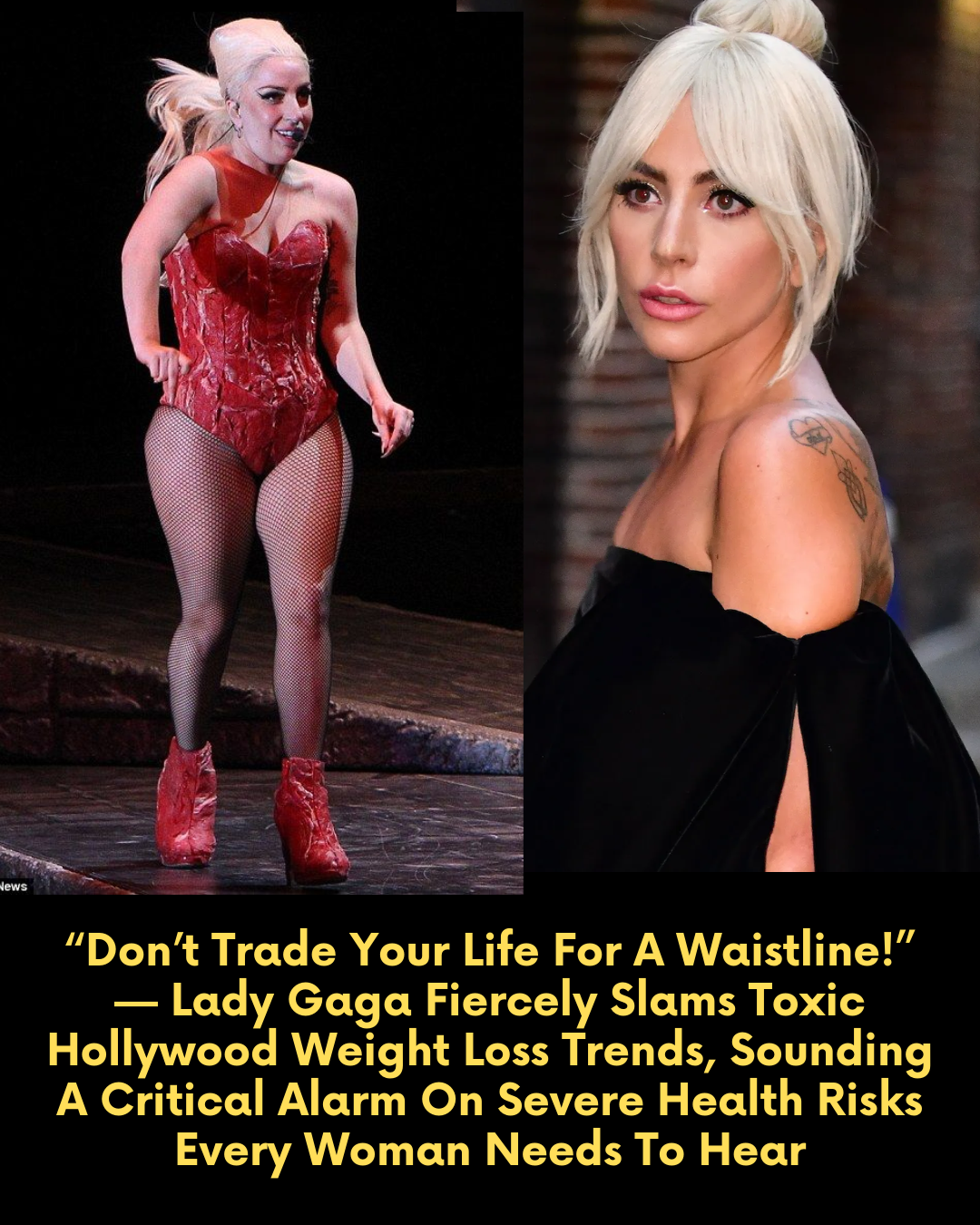 “Don’t Trade Your Life For A Waistline!” — Lady Gaga Fiercely Slams Toxic Hollywood Weight Loss Trends, Sounding A Critical Alarm On Severe Health Risks Every Woman Needs To Hear.