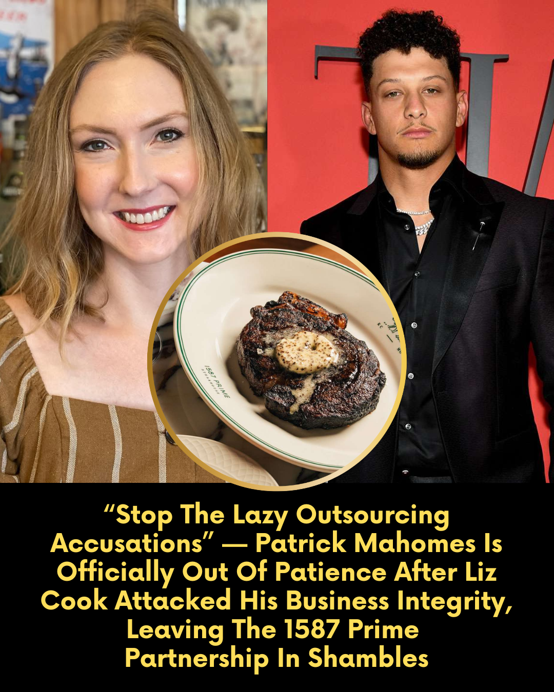 “Stop The Lazy Outsourcing Accusations” — Patrick Mahomes Is Officially Out Of Patience After Liz Cook Attacked His Business Integrity, Leaving The 1587 Prime Partnership In Shambles
