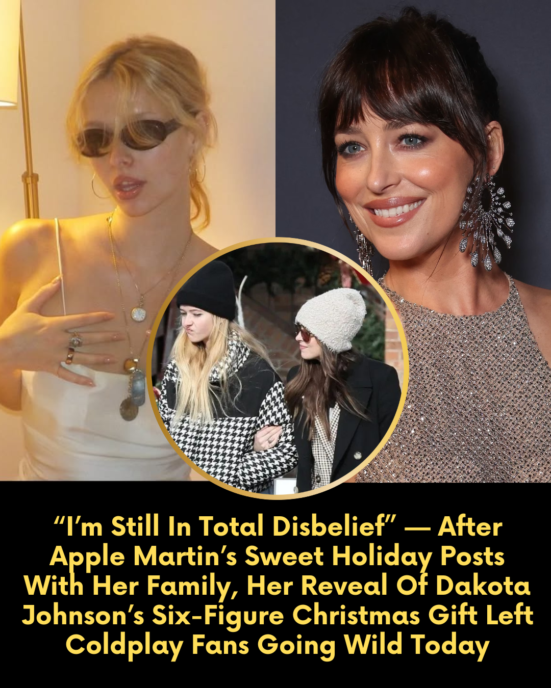 “I’m Still In Total Disbelief” — After Apple Martin’s Sweet Holiday