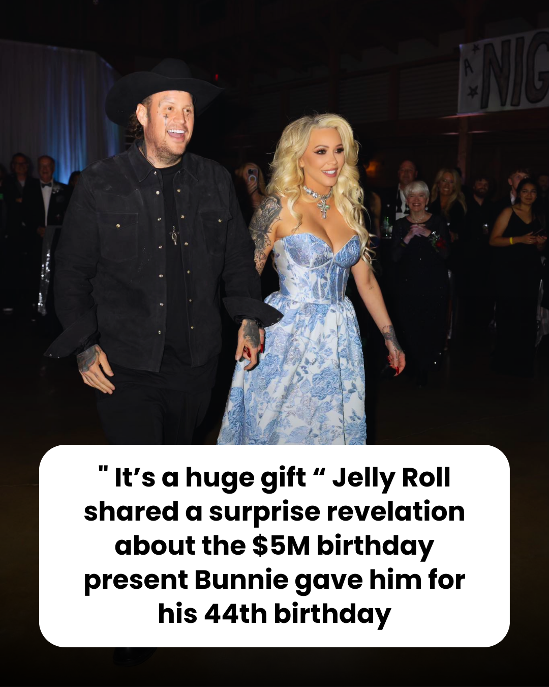 ‘It’s a Huge Gift.’ Jelly Roll Shared a Surprise Revelation About the $5M Birthday Present Bunnie Gave Him for His 41st Birthday.”