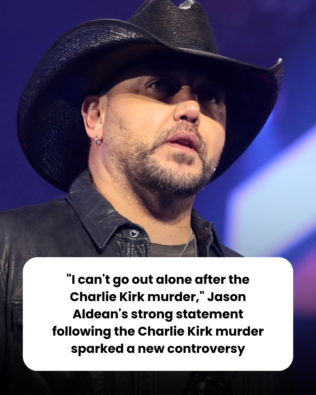 “I can’t go out alone after the Charlie Kirk murder,” Jason Aldean’s strong statement following the Charlie Kirk murder sparked a new controversy