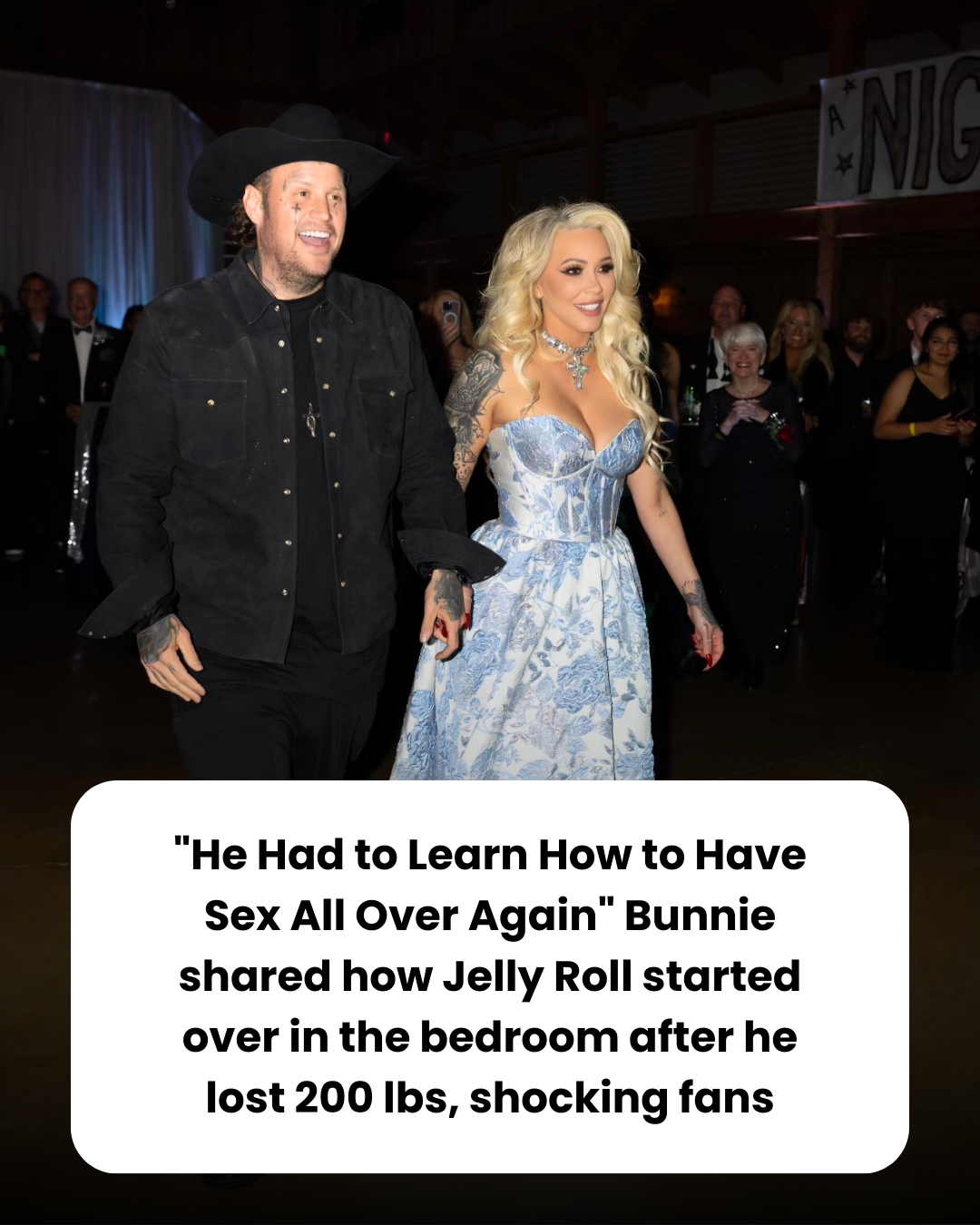 “He Had to Learn How to Have Sex All Over Again” Bunnie shared how Jelly Roll started over in the bedroom after he lost 200 lbs, shocking fans