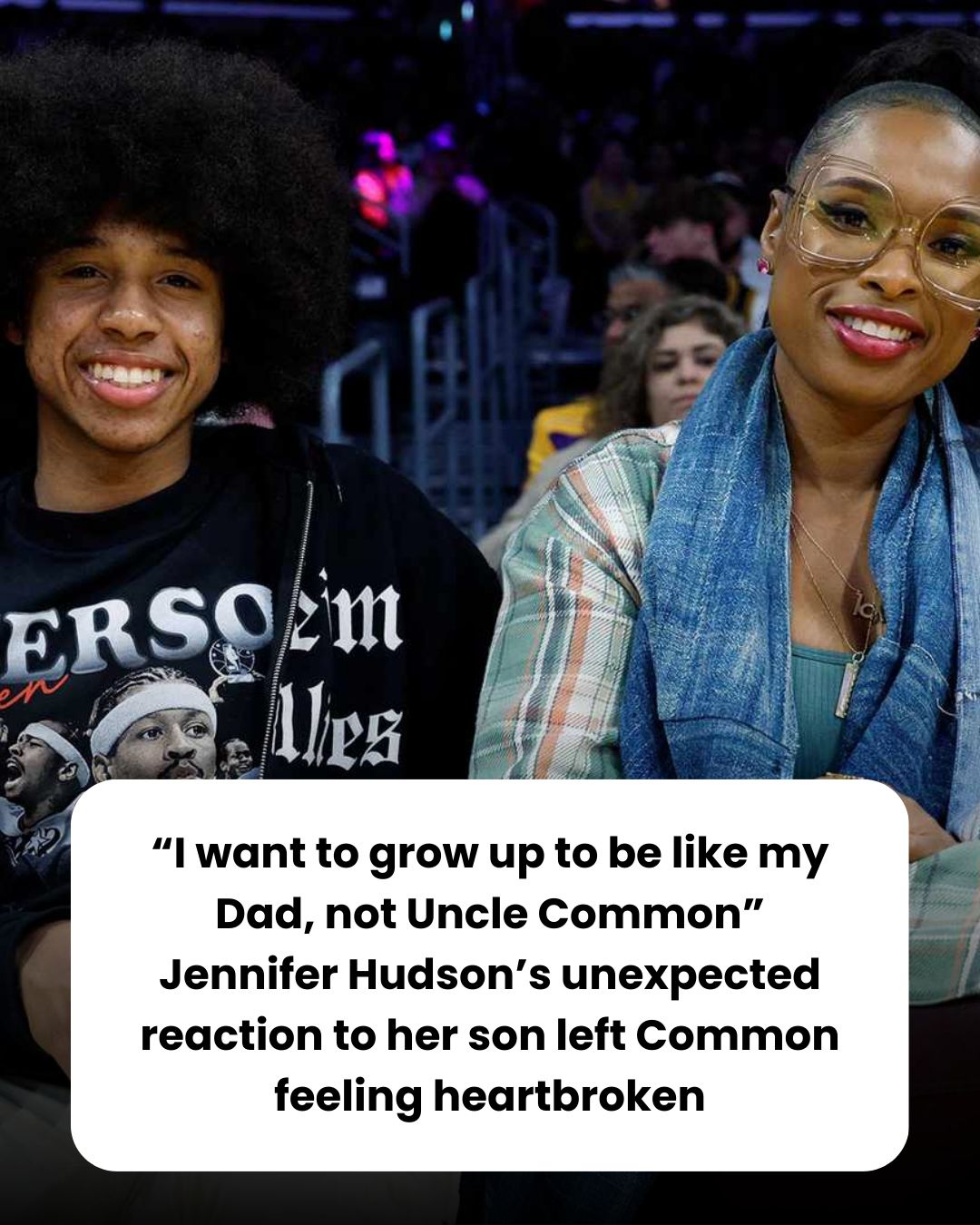 “I want to grow up to be like my Dad, not Uncle Common” Jennifer Hudson’s unexpected reaction to her son left Common feeling heartbroken
