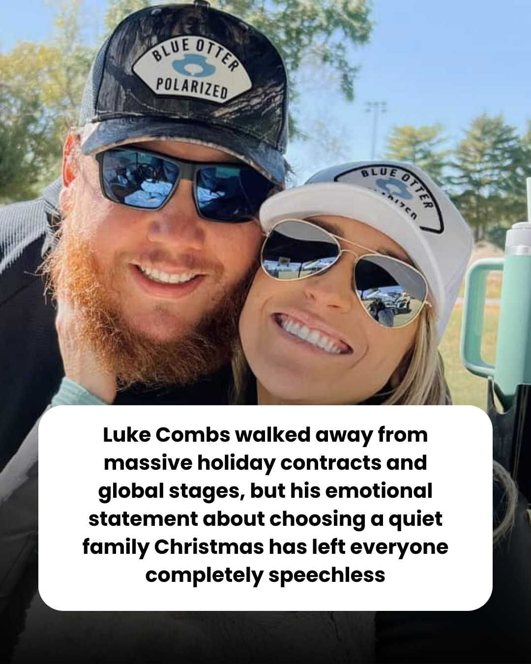Luke Combs walked away from massive holiday contracts and global stages, but his emotional statement about choosing a quiet family Christmas has left everyone completely speechless