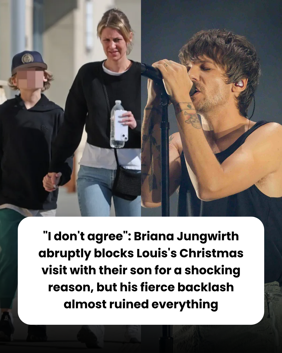 “I don’t agree”: Briana Jungwirth abruptly blocks Louis’s Christmas visit with their son for a shocking reason, but his fierce backlash almost ruined everything