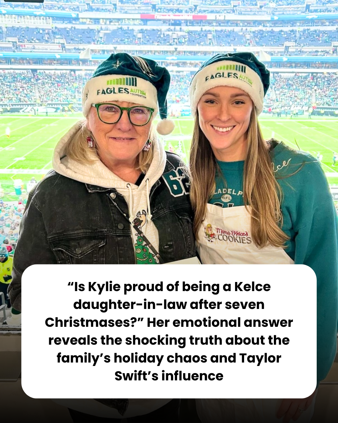 “Is Kylie proud of being a Kelce daughter-in-law after seven Christmases?” Her emotional answer reveals the shocking truth about the family’s holiday chaos and Taylor Swift’s influence