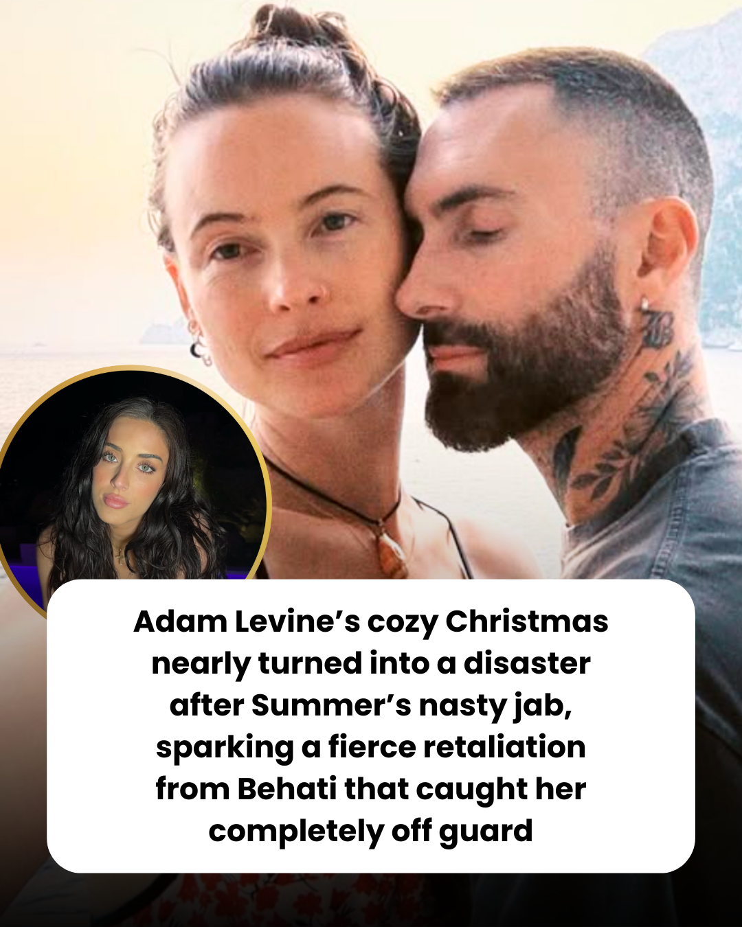 Adam Levine’s cozy Christmas nearly turned into a disaster after Summer’s nasty jab, sparking a fierce retaliation from Behati that caught her completely off guard