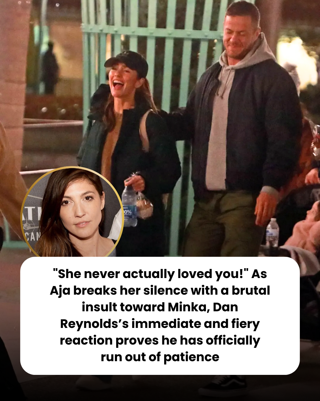 “She never actually loved you!” As Aja breaks her silence with a brutal insult toward Minka, Dan Reynolds’s immediate and fiery reaction proves he has officially run out of patience