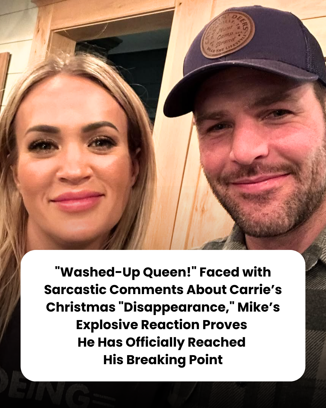 “Washed-Up Queen!” Faced with Sarcastic Comments About Carrie’s Christmas “Disappearance,” Mike’s Explosive Reaction Proves He Has Officially Reached His Breaking Point