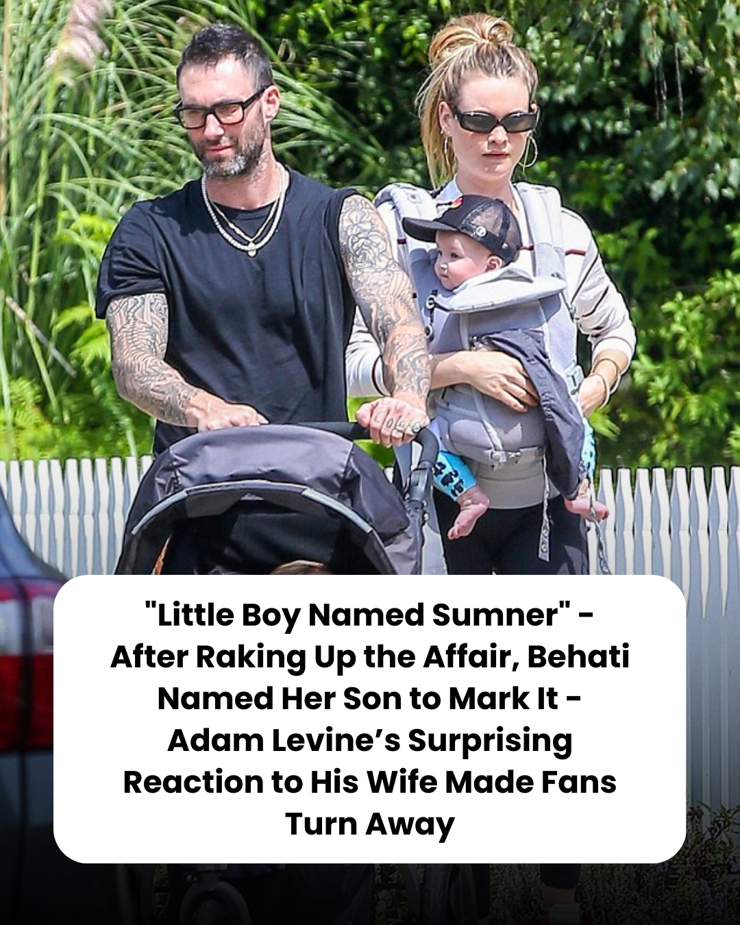 “Little Boy Named Sumner” – After Raking Up the Affair, Behati Named Her Son to Mark It – Adam Levine’s Surprising Reaction to His Wife Made Fans Turn Away