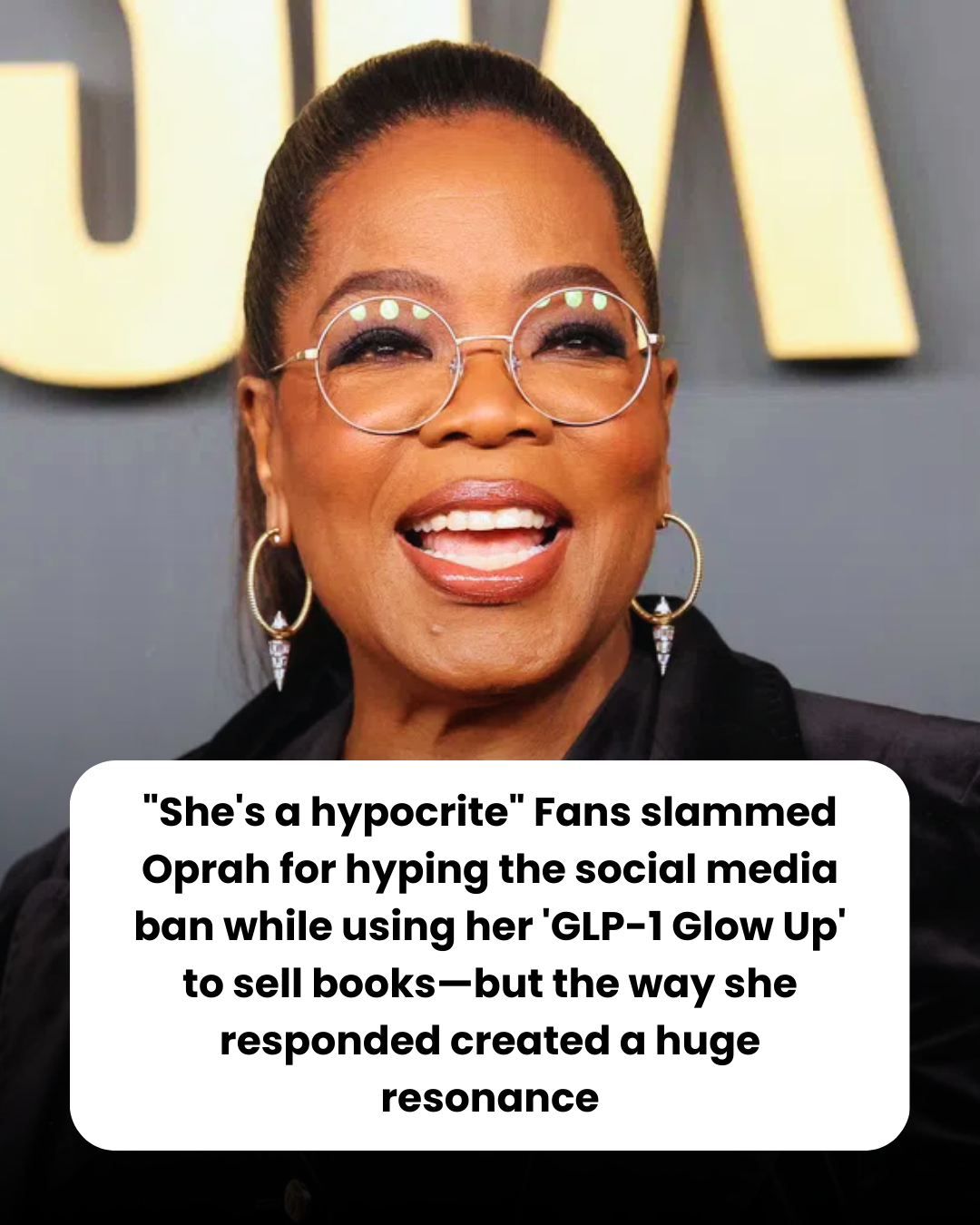 “She’s a hypocrite” Fans slammed Oprah for hyping the social media ban while using her ‘GLP-1 Glow Up’ to sell books—but the way she responded created a huge resonance