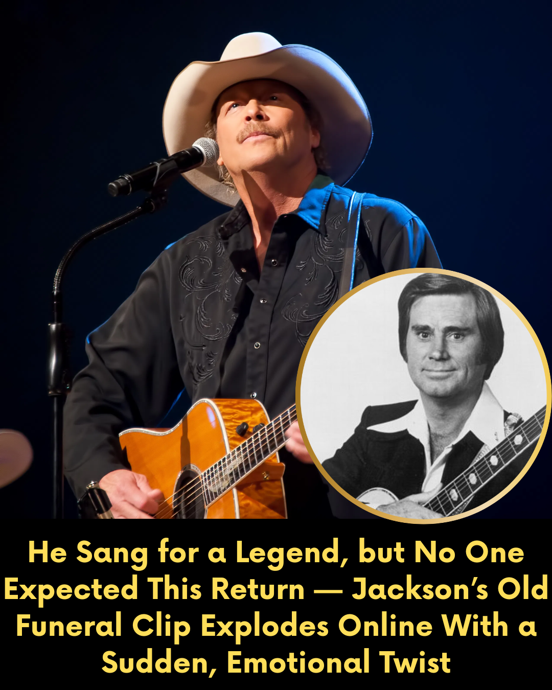 He Sang for a Legend, but No One Expected This Return — Jackson’s Old Funeral Clip Explodes Online With a Sudden, Emotional Twist