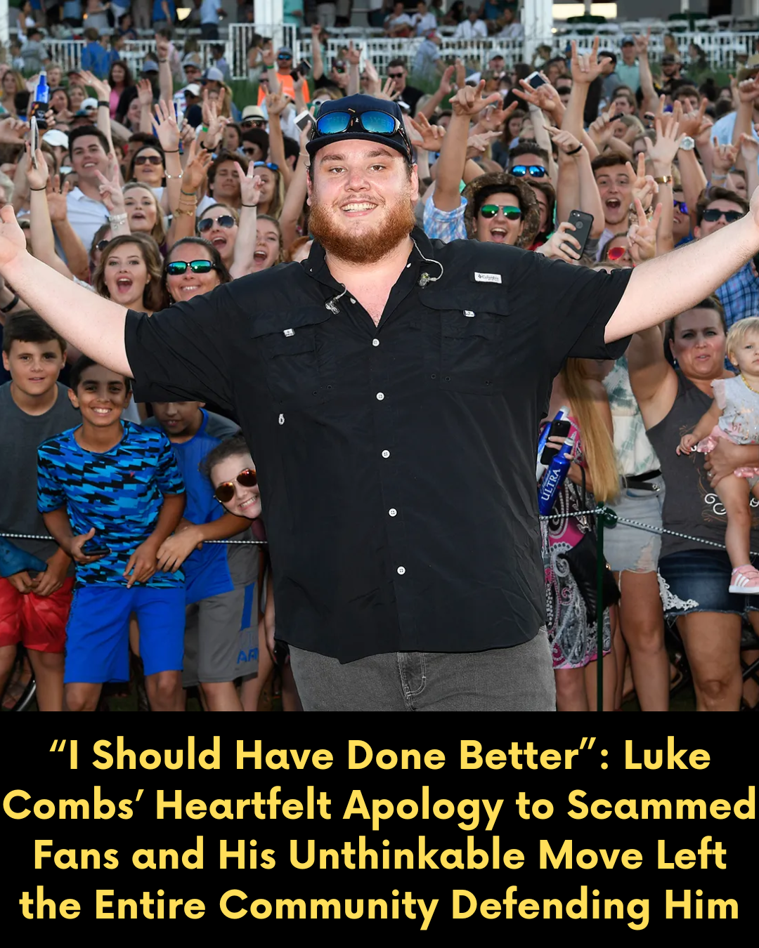 “I Should Have Done Better”: Luke Combs’ Heartfelt Apology to Scammed Fans and His Unthinkable Move Left the Entire Community Defending Him