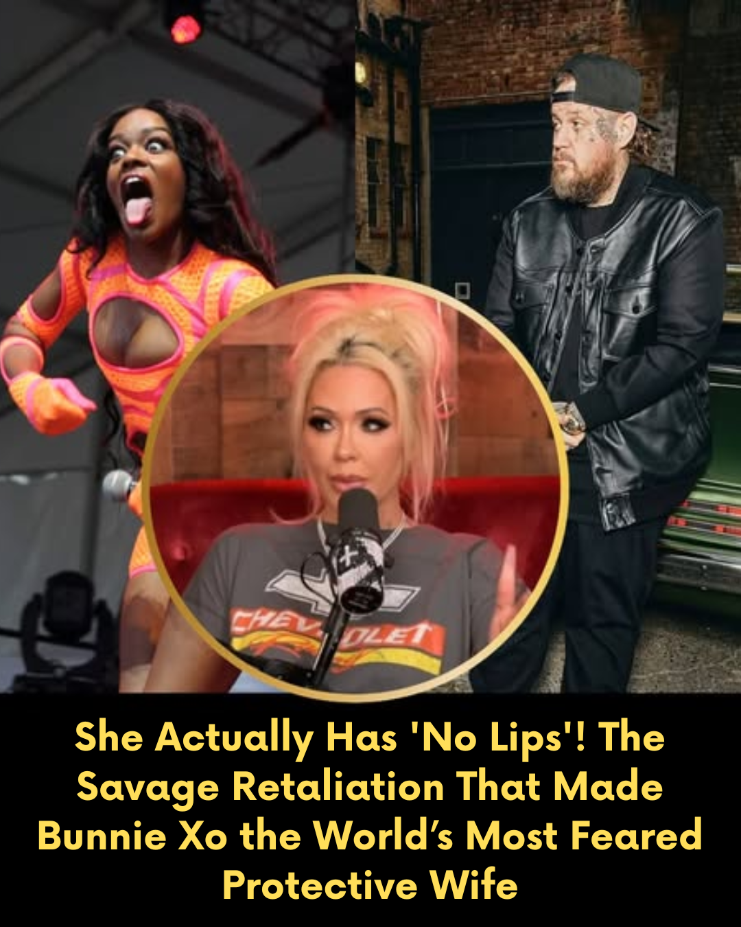 She Actually Has ‘No Lips’! The Savage Retaliation That Made Bunnie Xo the World’s Most Feared Protective Wife