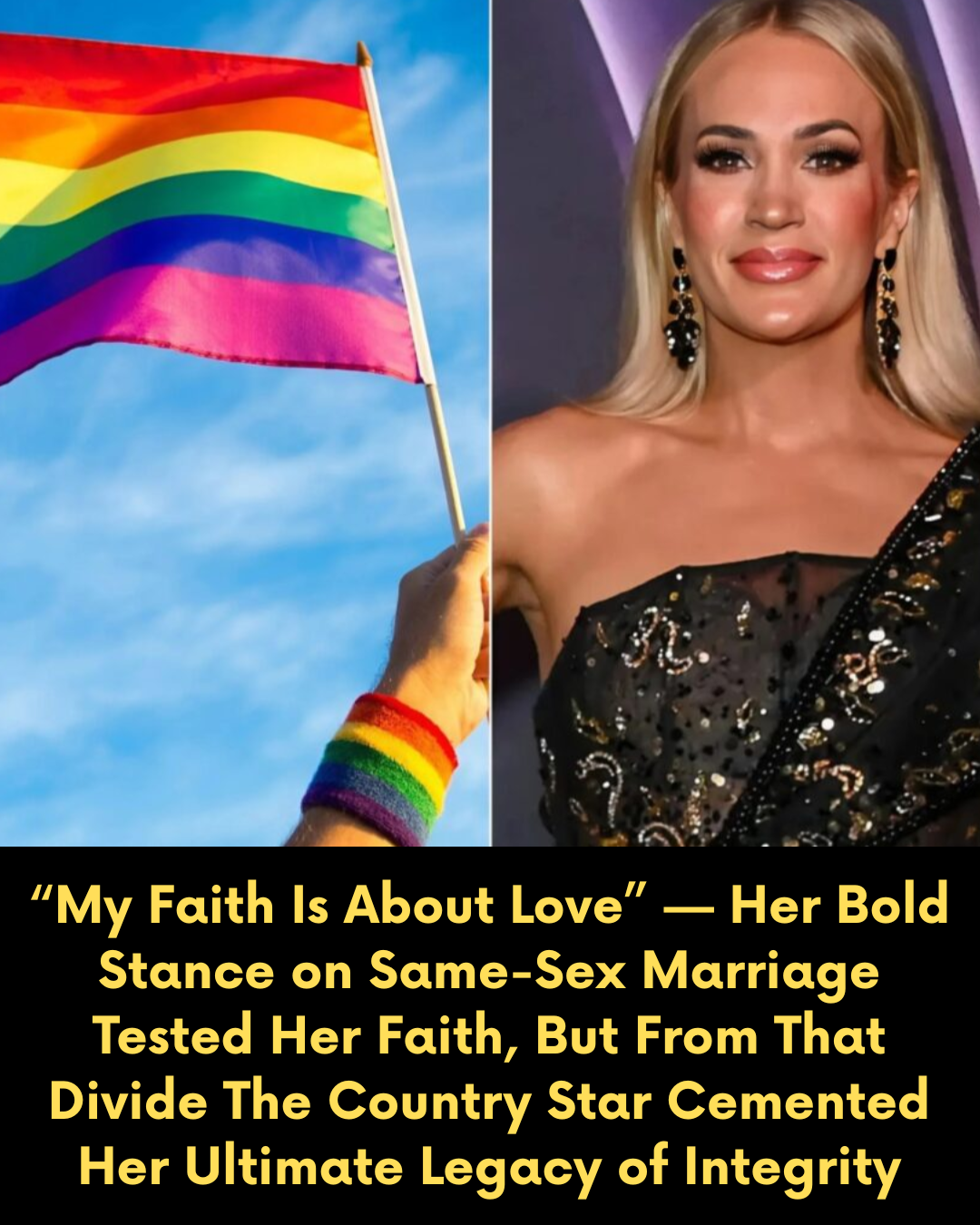 “My Faith Is About Love” — Her Bold Stance on SameSex Marriage Tested